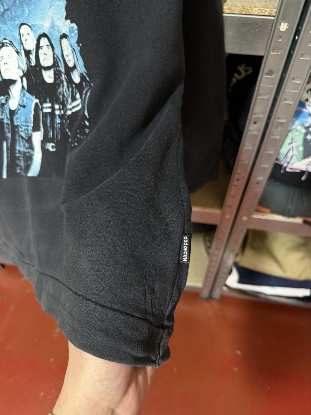 Band Tees × Vintage Vintage 2000’s Iron Maiden Retro Rock Band Hoodie Y2K Hype Size US XL / EU 56 / 4 - 5 Thumbnail