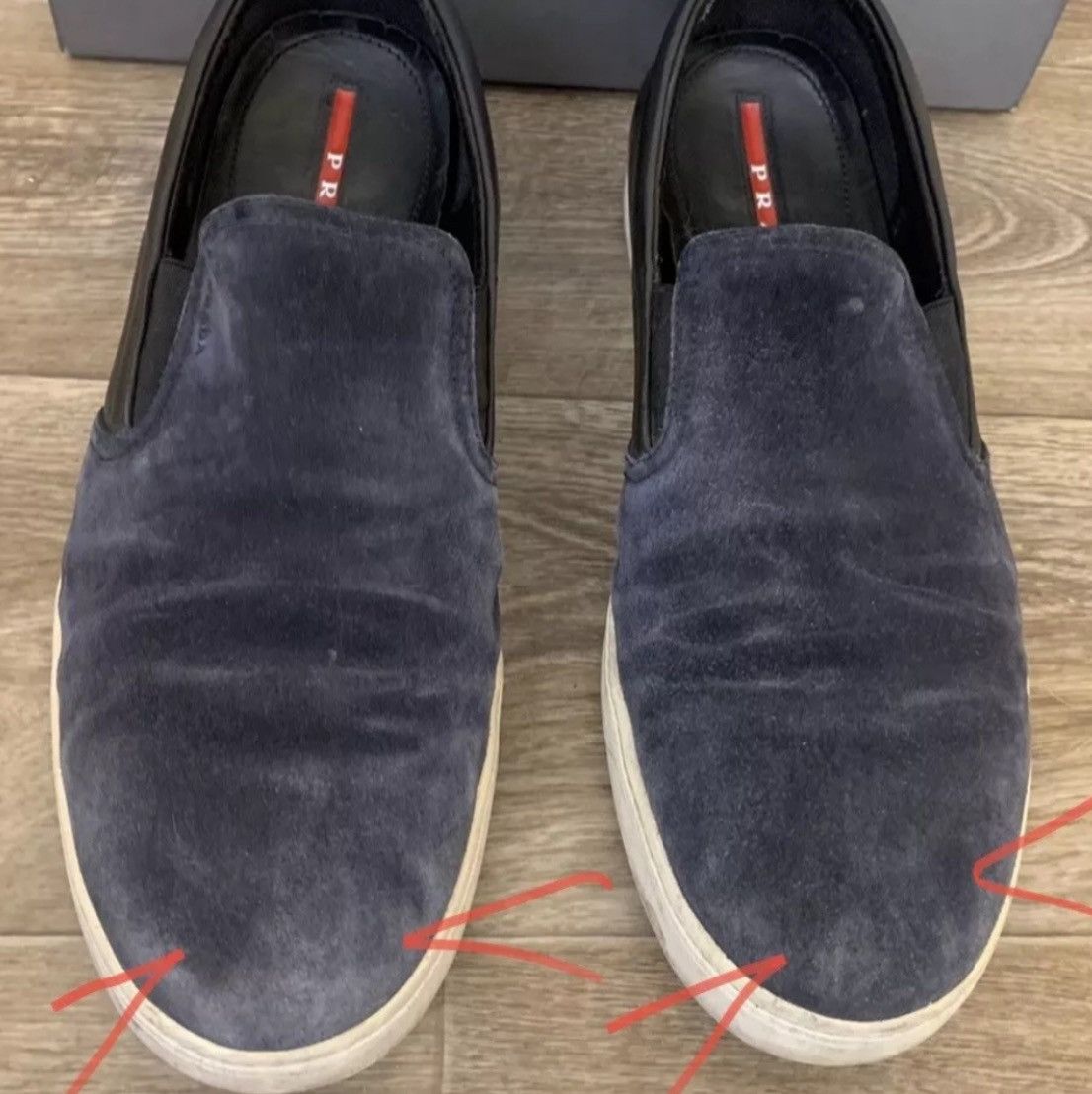 Prada Prada slip one size 13 US gray/black Size US 13 / EU 46 - 16 Thumbnail