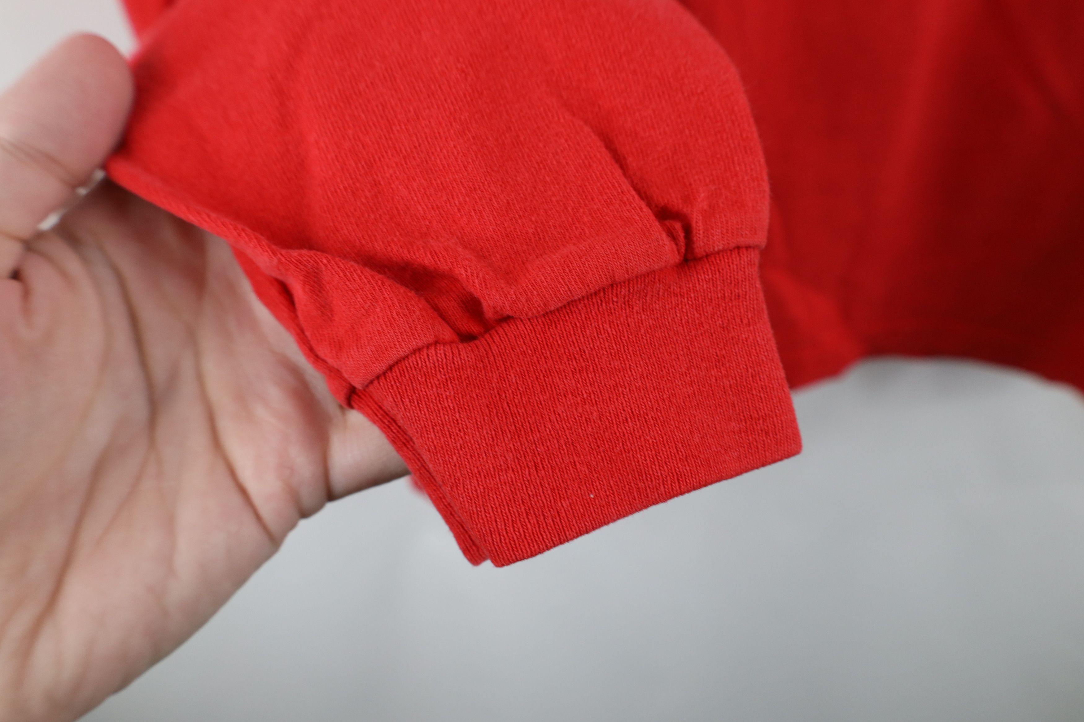 Vintage Vintage 90s Streetwear Mock Neck Long Sleeve T-Shirt Cotton Size US S / EU 44-46 / 1 - 9 Thumbnail