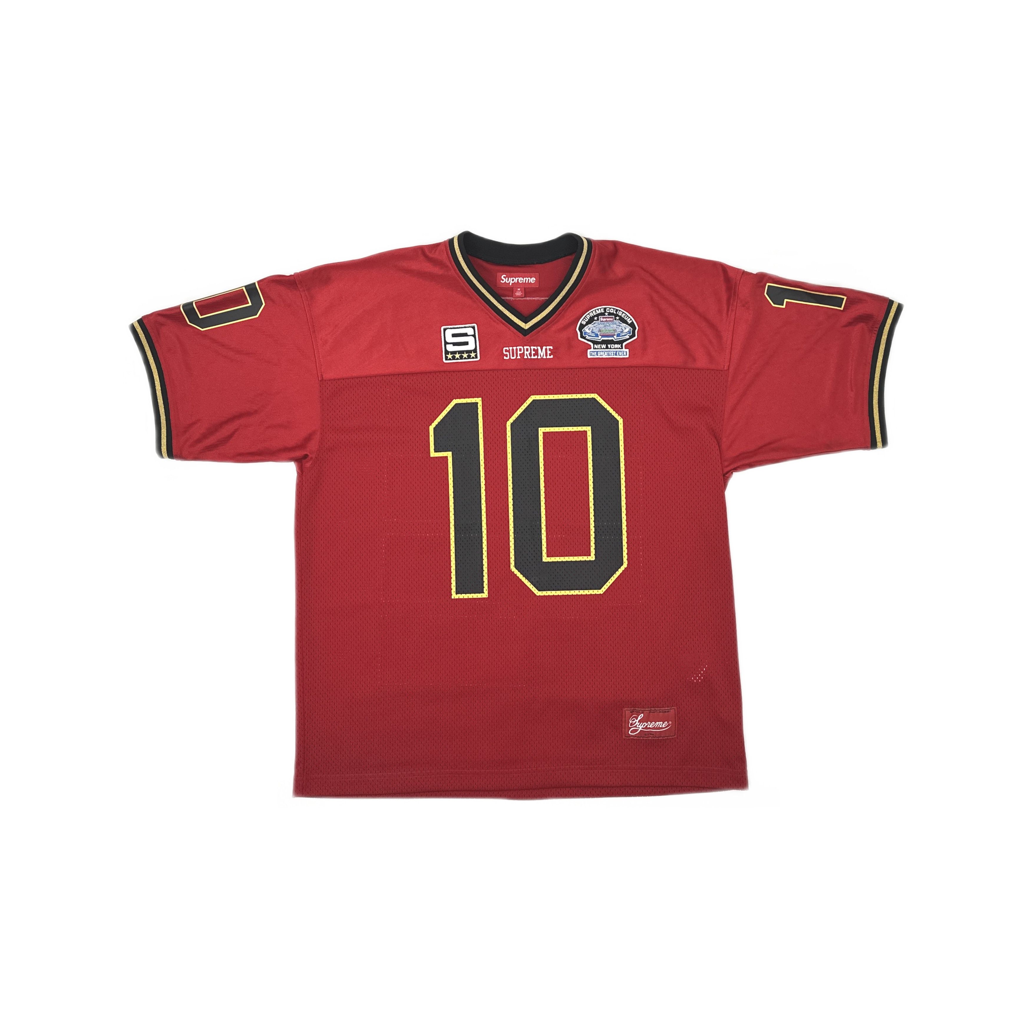 Supreme Supreme Rose Bowl Tournament of Roses Jersey Red #15 | Grailed