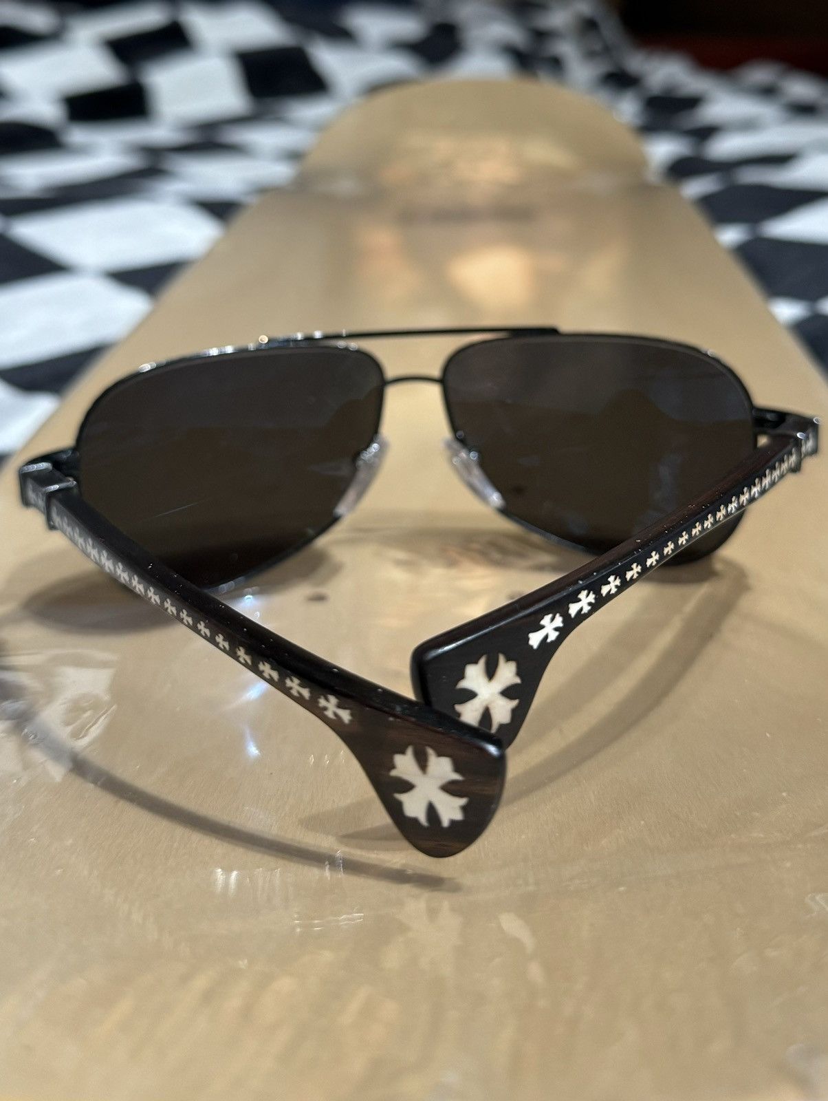 Chrome Hearts THE BEAST I 1ST EDITION EBONY WOOD 925 CHROME HEARTS Size ONE SIZE - 1 Thumbnail