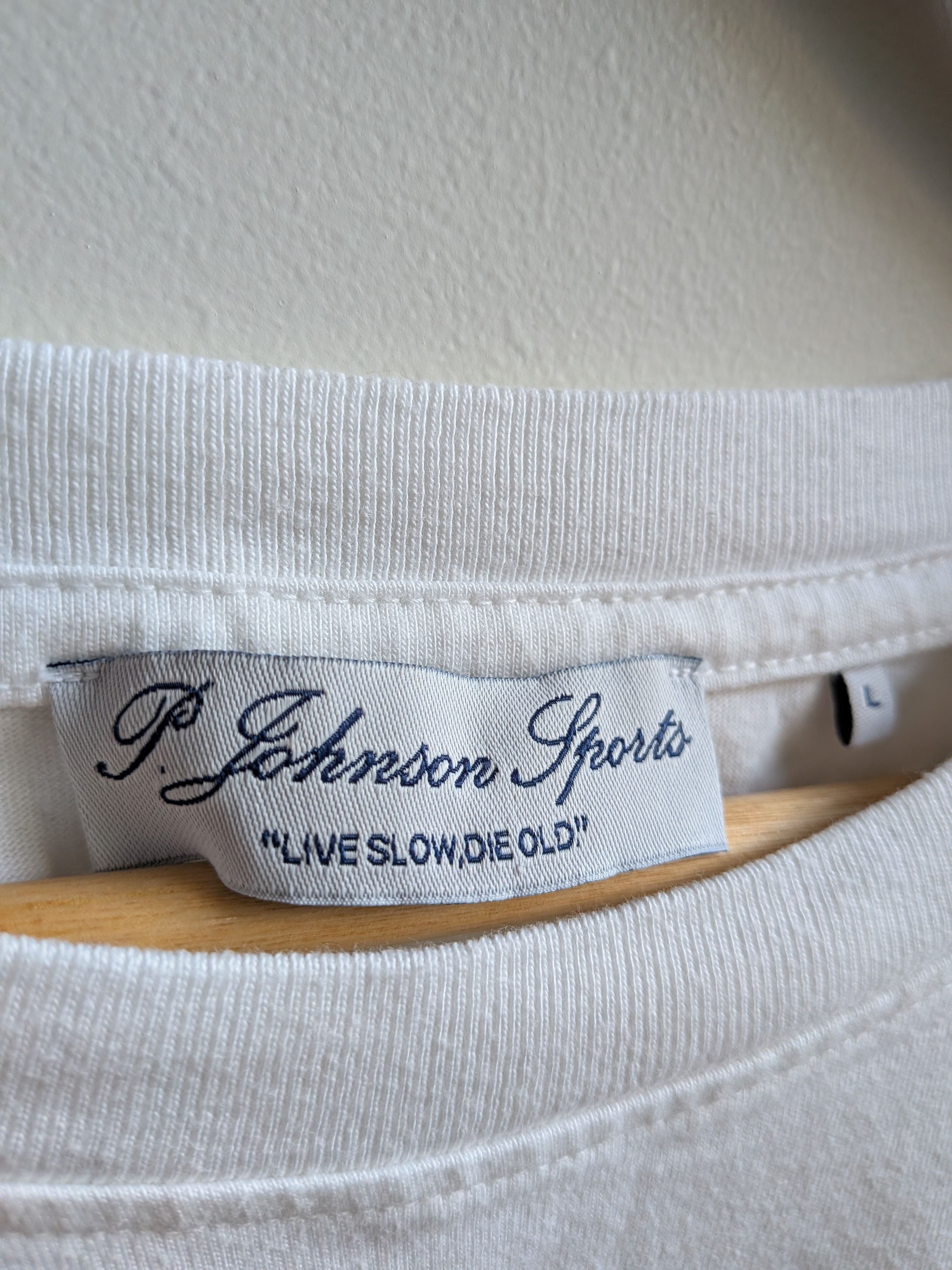 P. Johnson Squiggly Tee (SOLD OUT) Size US L / EU 52-54 / 3 - 4 Thumbnail
