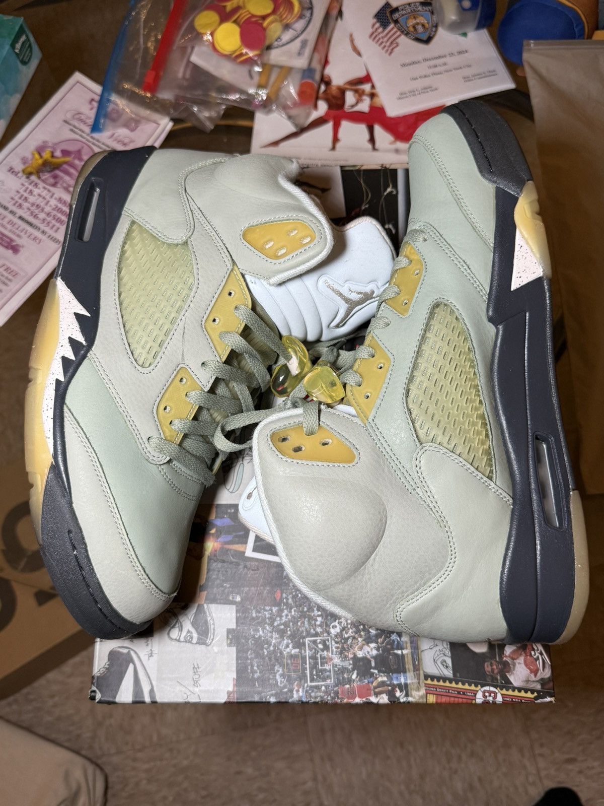Jordan Brand Jade Horizon 5s Size US 13 / EU 46 - 5 Thumbnail