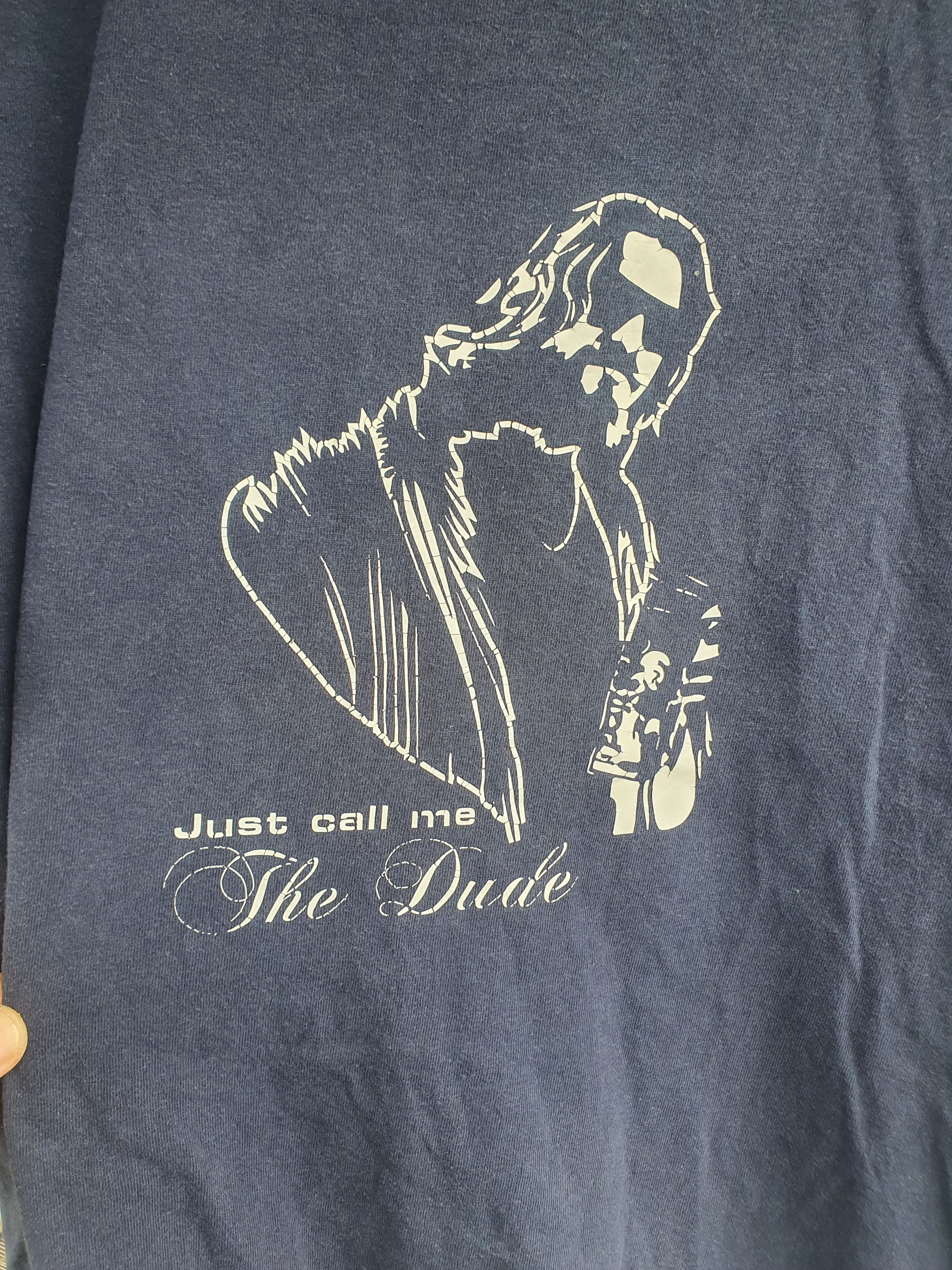 Other The Big Lebowski Just Call me the Dude Movie Funny t-shirt Size US XL / EU 56 / 4 - 2 Thumbnail