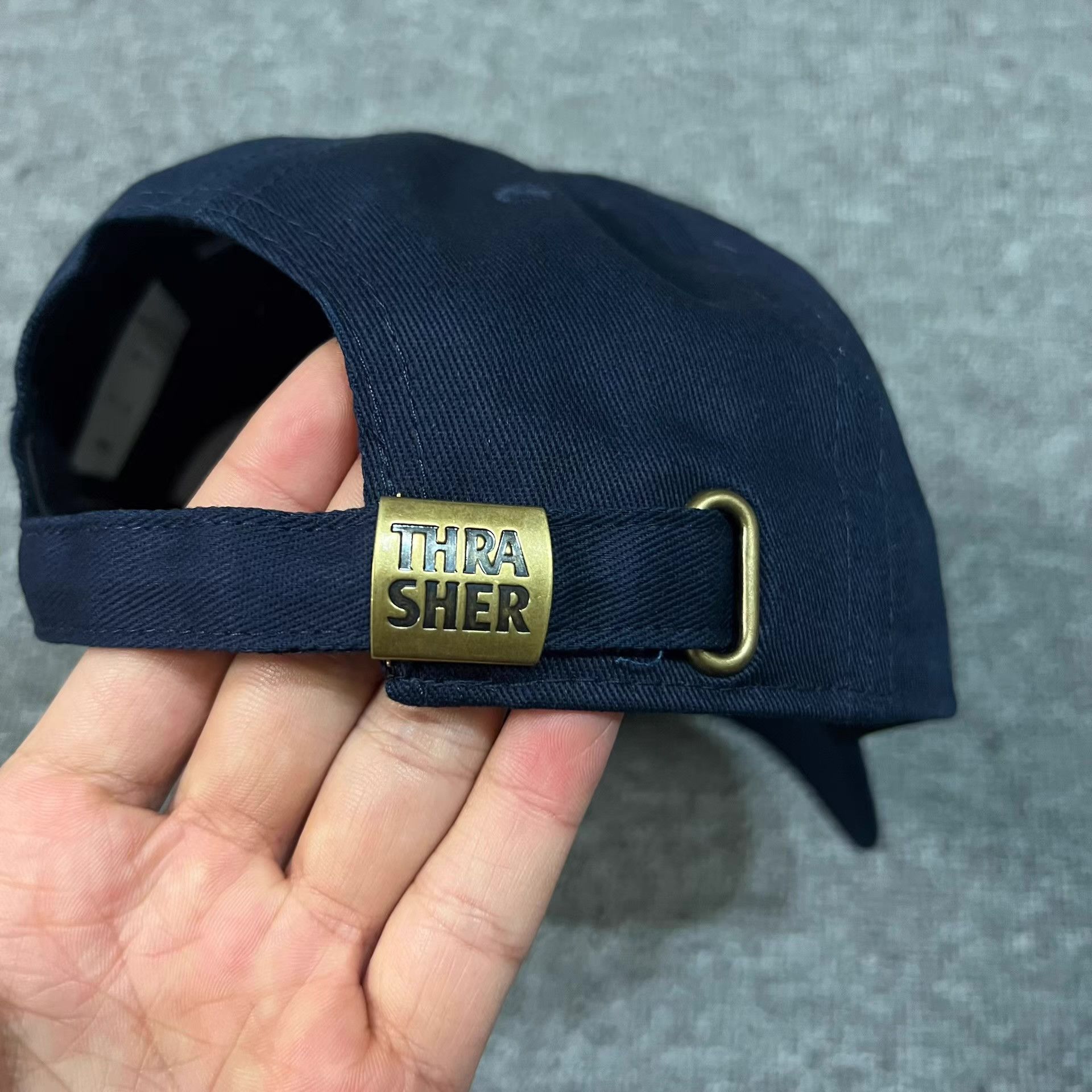 Thrasher Thrasher embroidered flame logo curved brim baseball cap Q7 Size ONE SIZE - 3 Thumbnail
