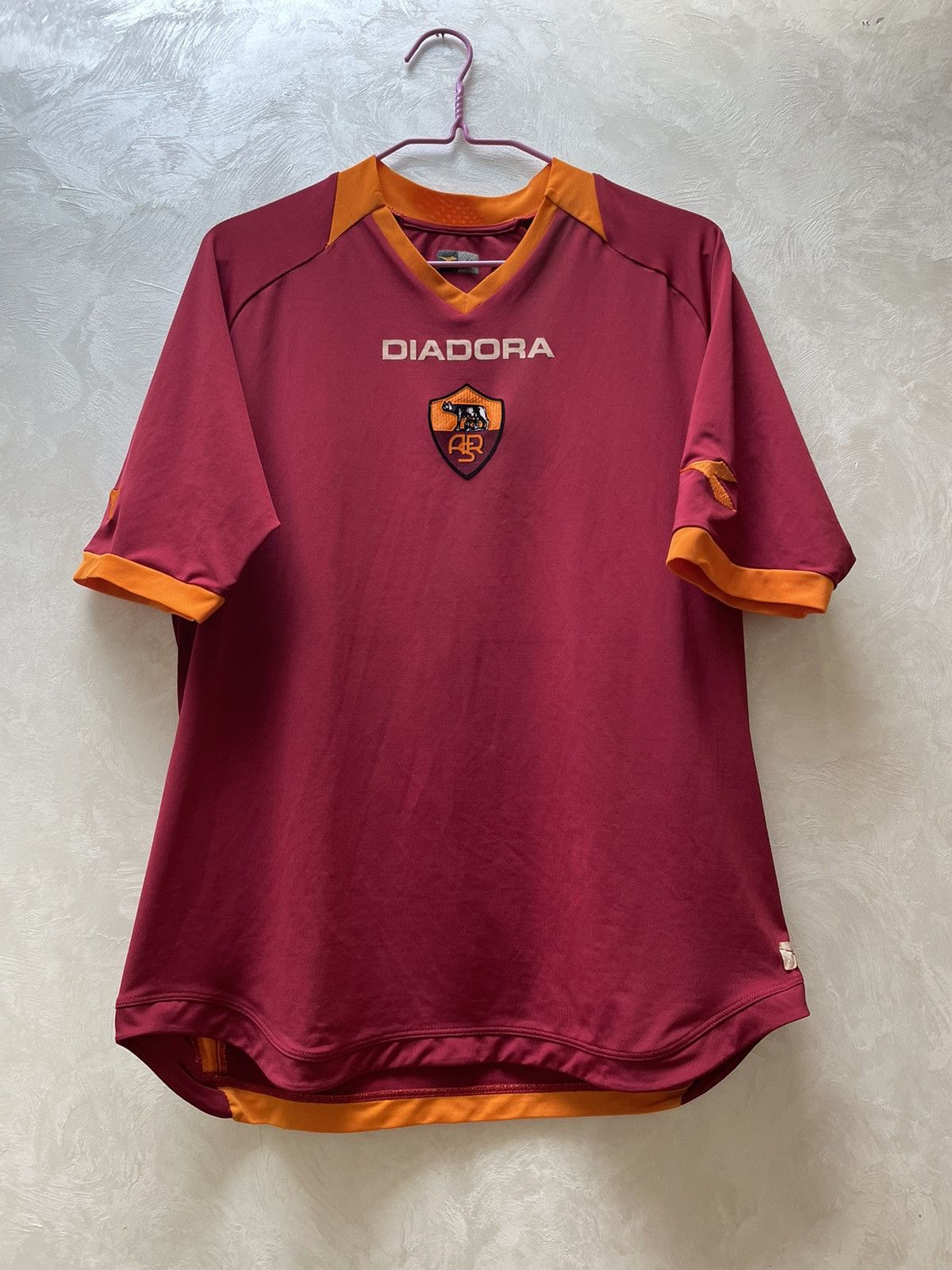 Diadora × Vintage TOTTI ROMA 2006 2007 HOME SHIRT SOCCER JERSEY VINTAGE Size US M / EU 48-50 / 2 - 2 Thumbnail