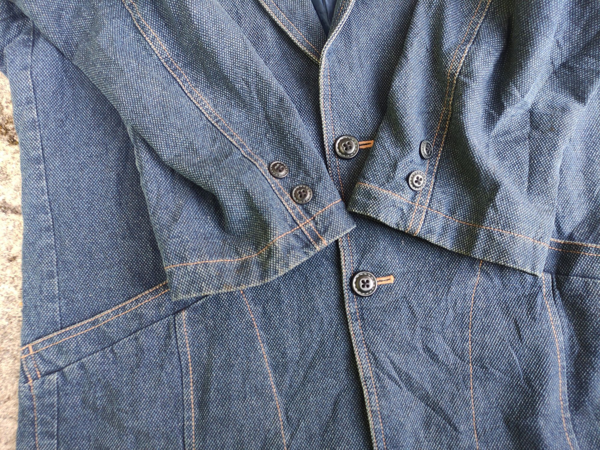 MCM MCM VINTAGE BLAZER INDIGO Size 40R - 6 Thumbnail