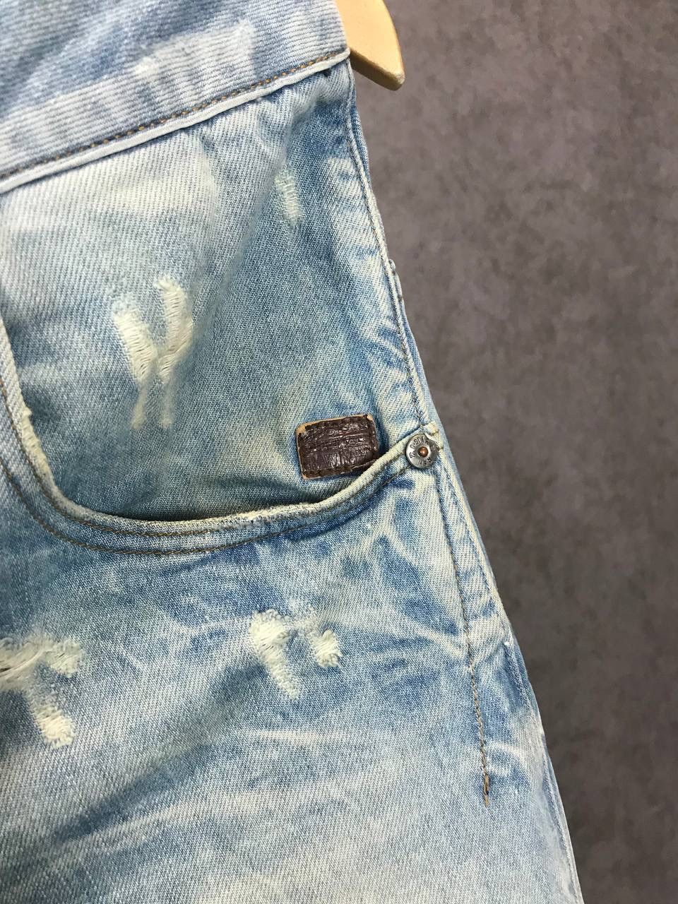 G-Star G Star Raw distressed denim jeans Size US 34 / EU 50 - 3 Thumbnail