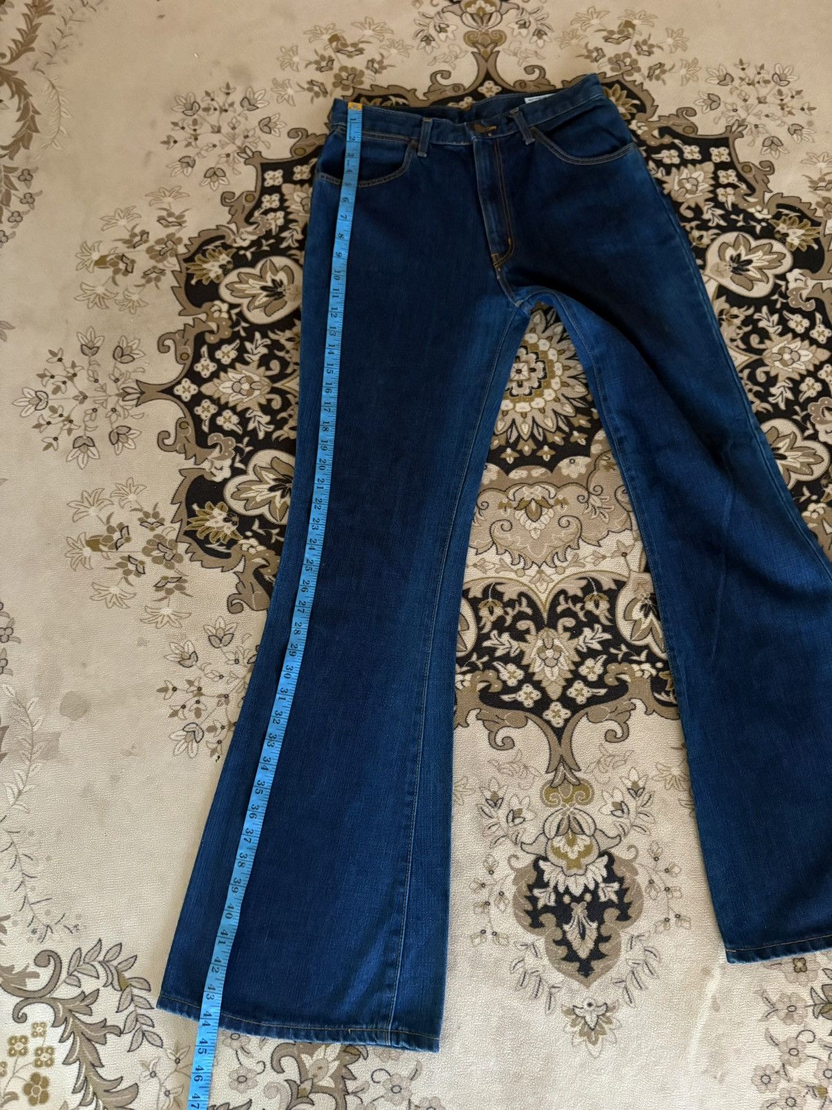 Wrangler Vintage Wrangler Super Flare Denim Pant Size US 28 / EU 44 - 12 Thumbnail