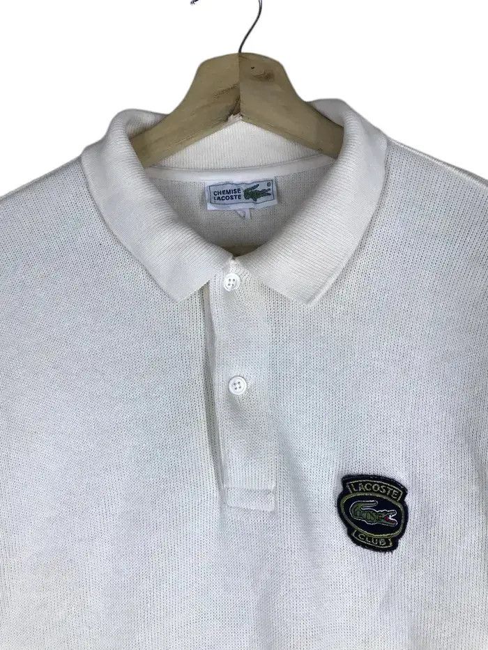 Lacoste Vintage Lacoste Club Sweatshirts Size US L / EU 52-54 / 3 - 3 Thumbnail
