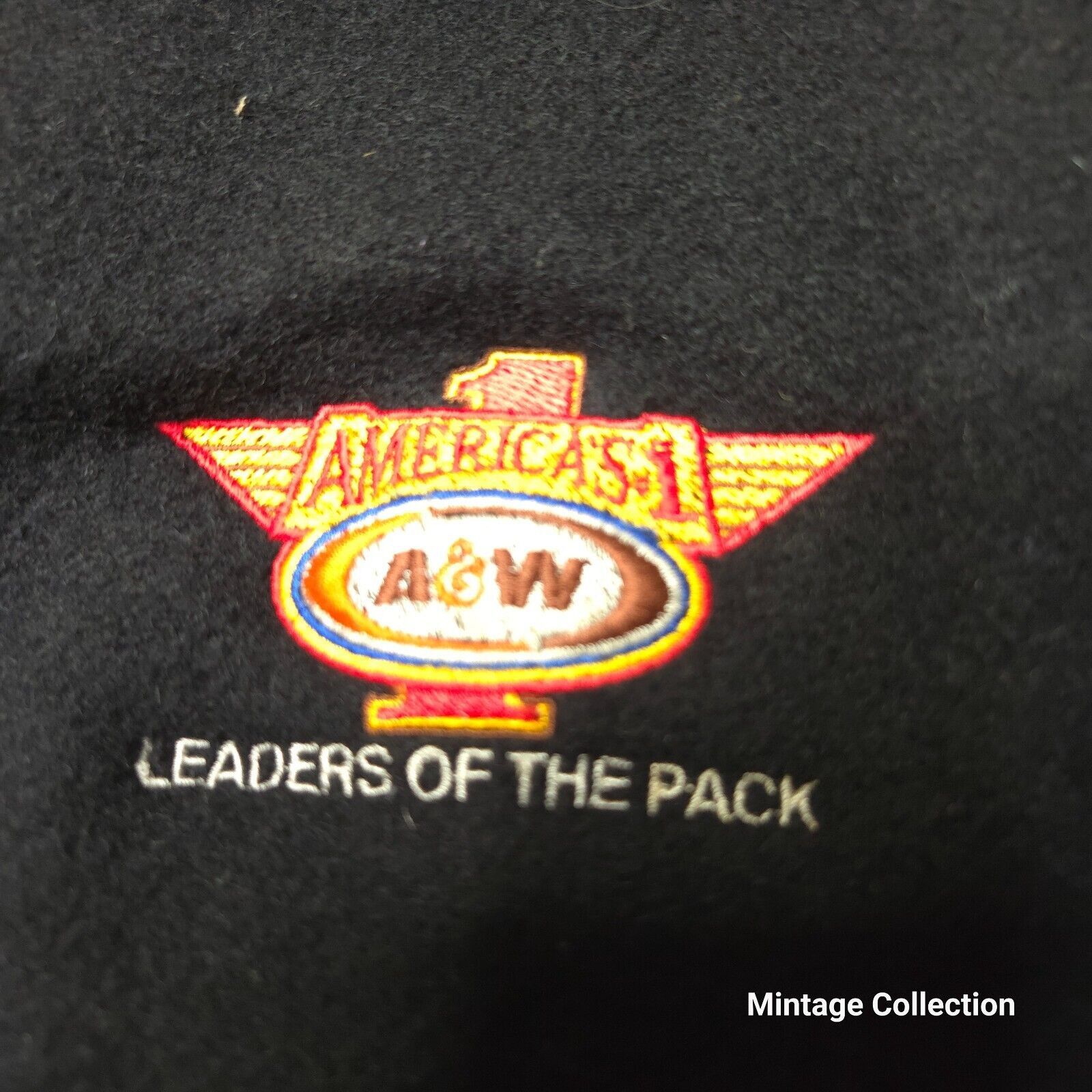 Vintage VINTAGE A&W ROOT BEER LEADERS OF THE PACK LEATHER JACKET XL Size US XL / EU 56 / 4 - 4 Thumbnail