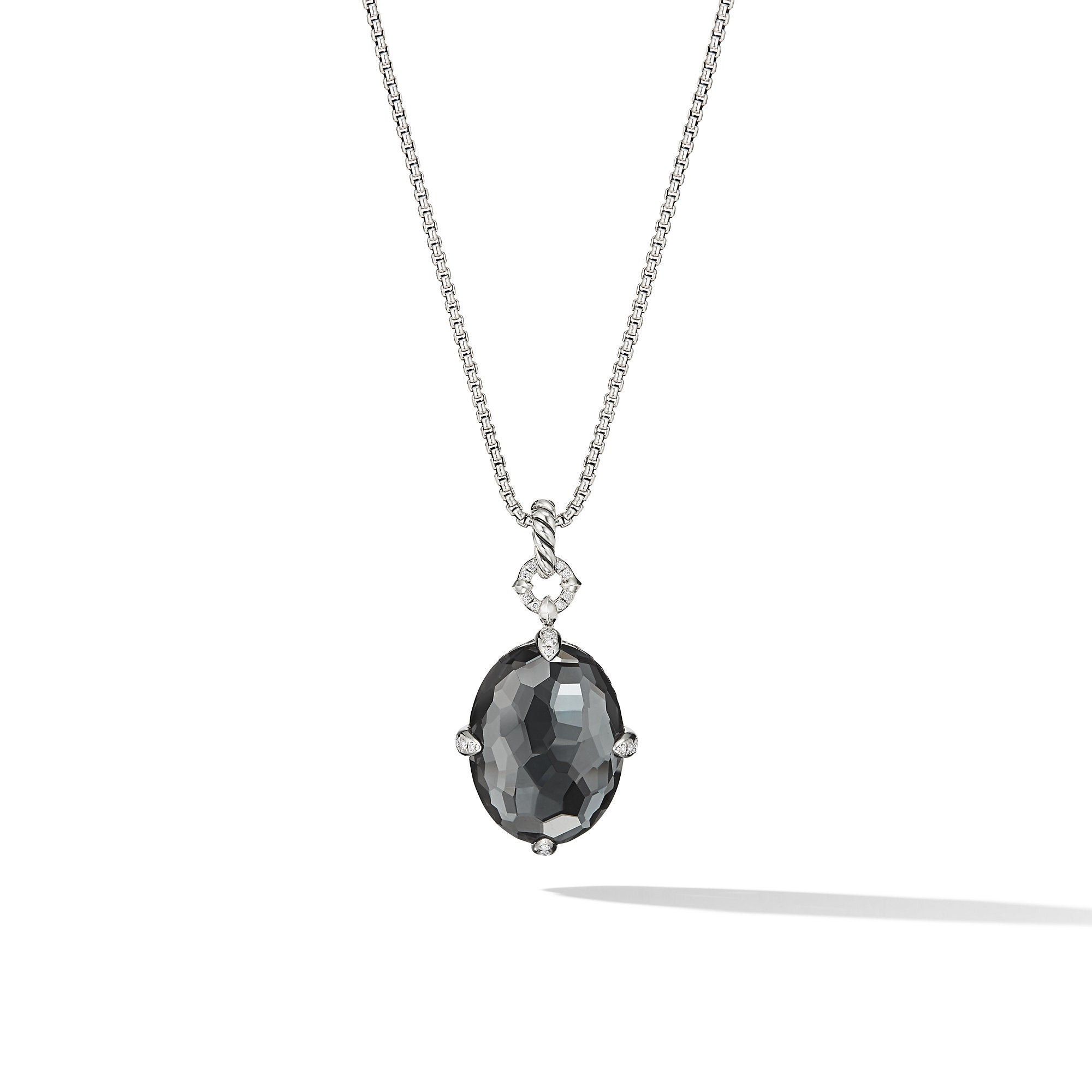 David Yurman o1w1db10526 N14266D Size:7/ Necklace in Silver Size ONE SIZE - 1 Thumbnail