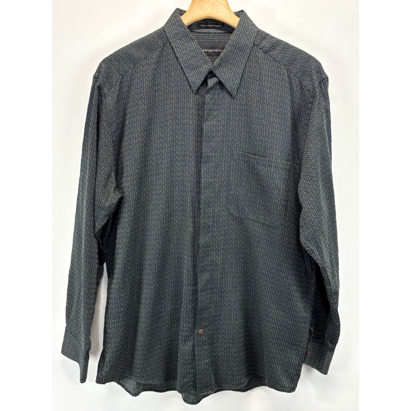 Vintage Jhane Barnes Shirt Mens Large Abstract Long Sleeve Japan Woven Geometric Vintage Size US L / EU 52-54 / 3 - 2 Thumbnail