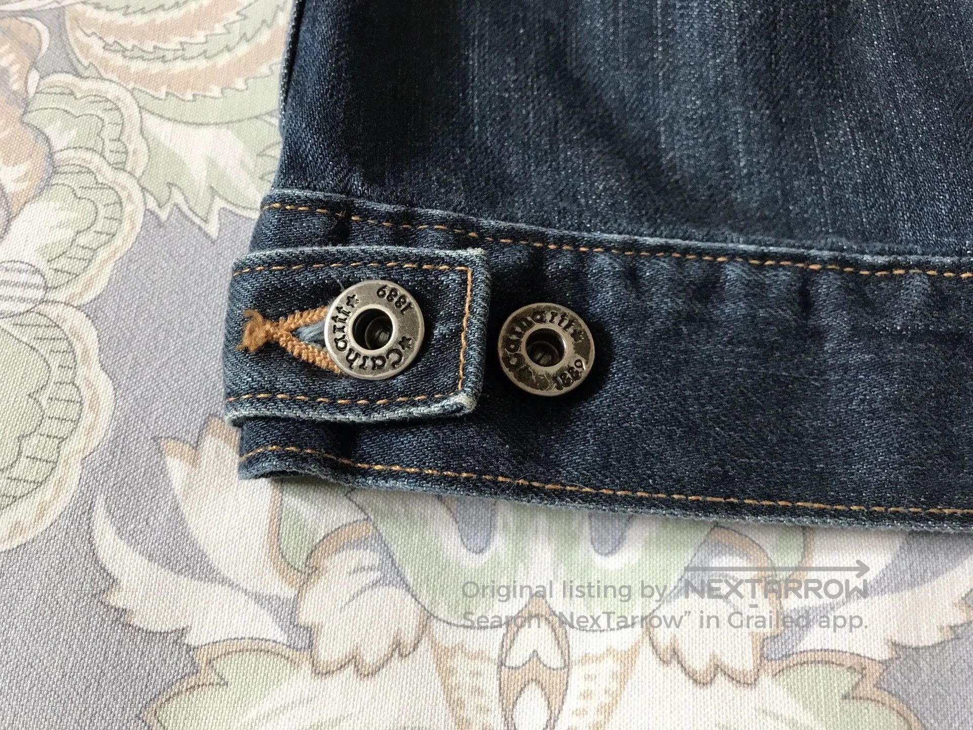 Carhartt Carhartt J291 Washed Denim Jacket. Size US M / EU 48-50 / 2 - 7 Thumbnail
