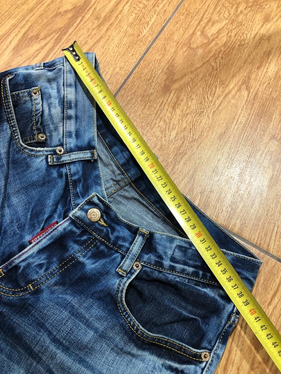 Dsquared2 Dsquared2 Blue Distressed Ripped vintage denim Jeans Size US 28 / EU 44 - 4 Thumbnail