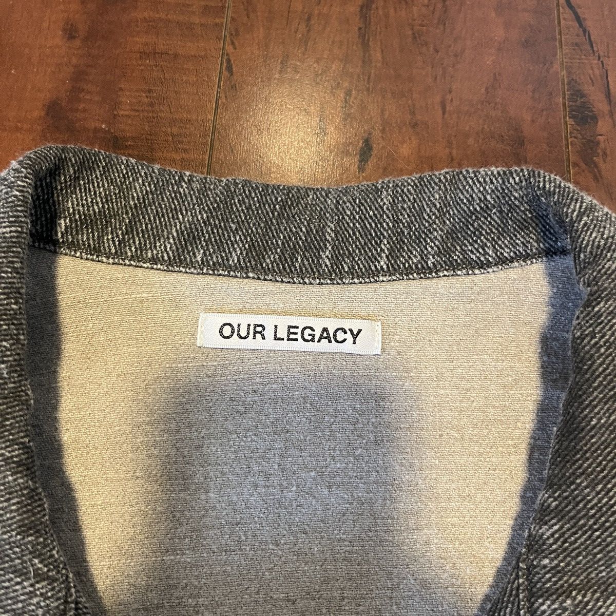 Our Legacy Our Legacy Coated Linen Mono Jacket Size US M / EU 48-50 / 2 - 2 Thumbnail