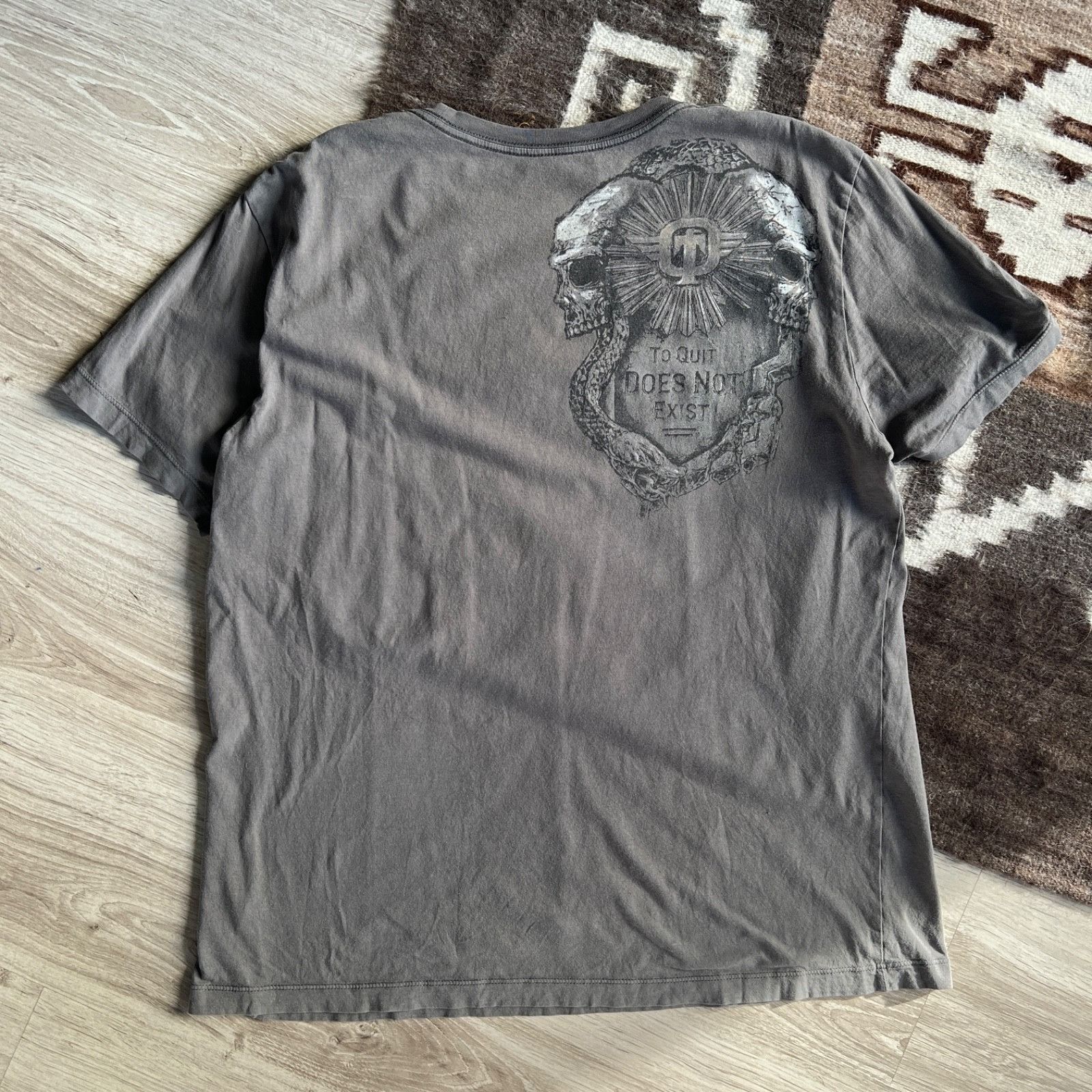 Tapout Tapout Y2K Skull T-Shirt 9948AC Size US M / EU 48-50 / 2 - 8 Thumbnail
