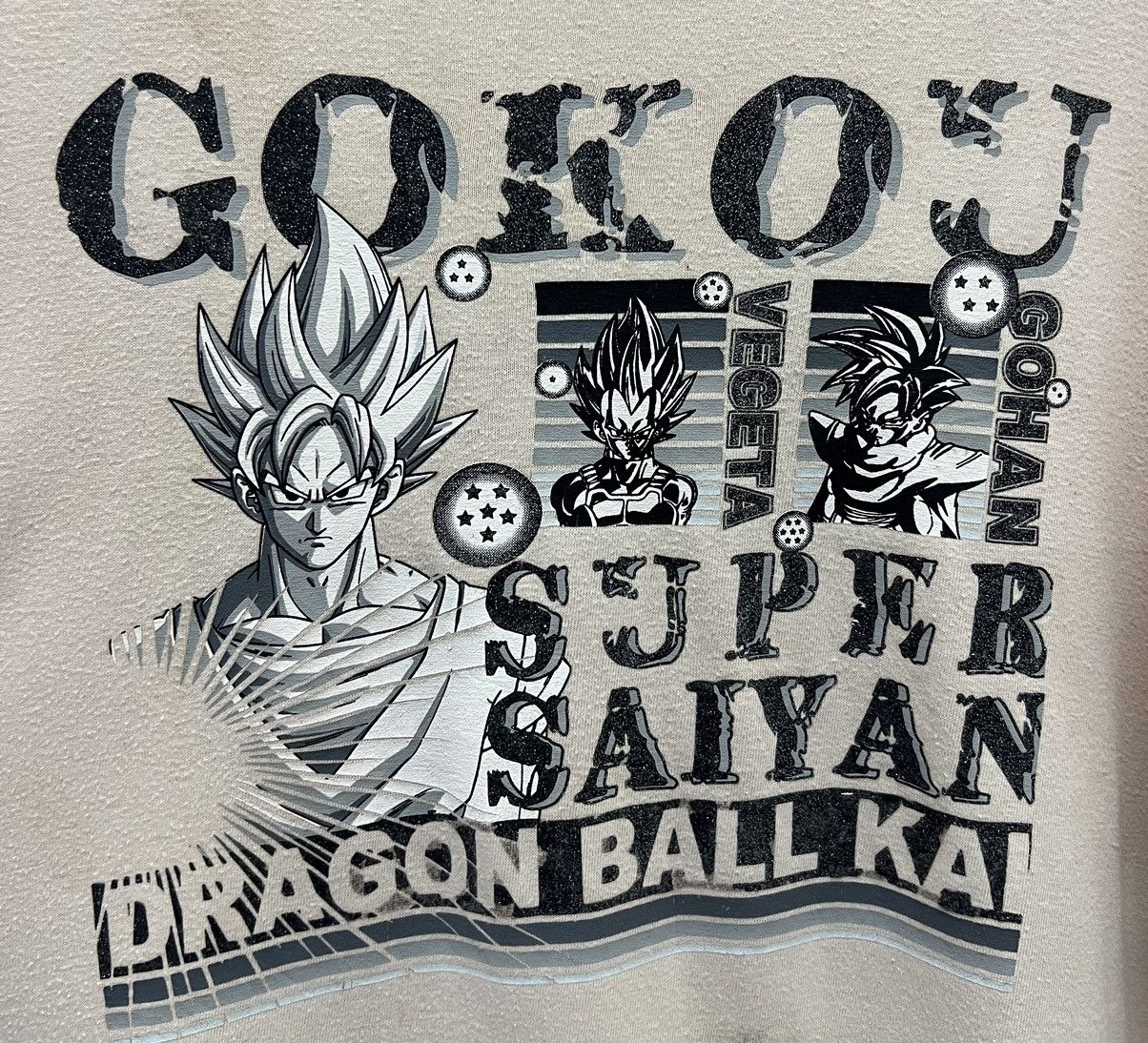 Anime × Vintage VINTAGE DRAGON BALL KAI SUPER SAIYAN LONG SLEEVE SHIRT Size US XXL / EU 58 / 5 - 3 Thumbnail
