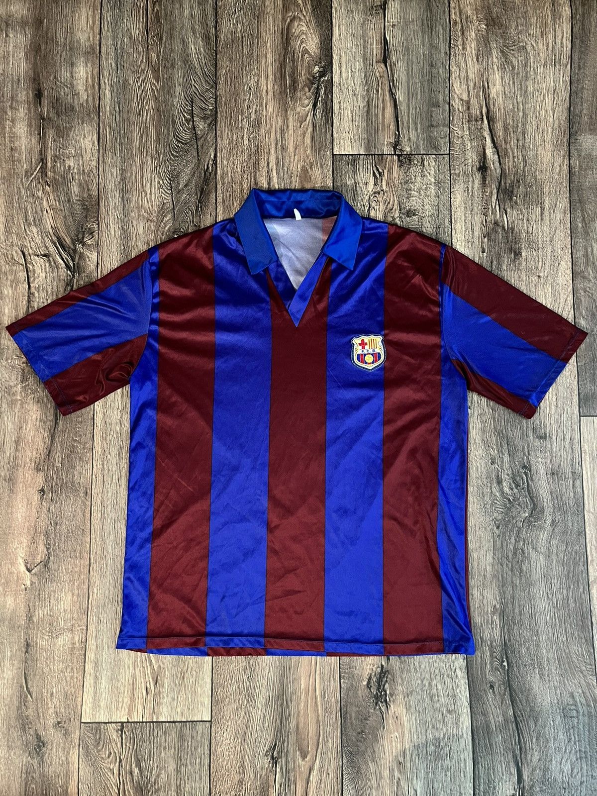 Soccer jersey vintage rare Barcelona size orders L