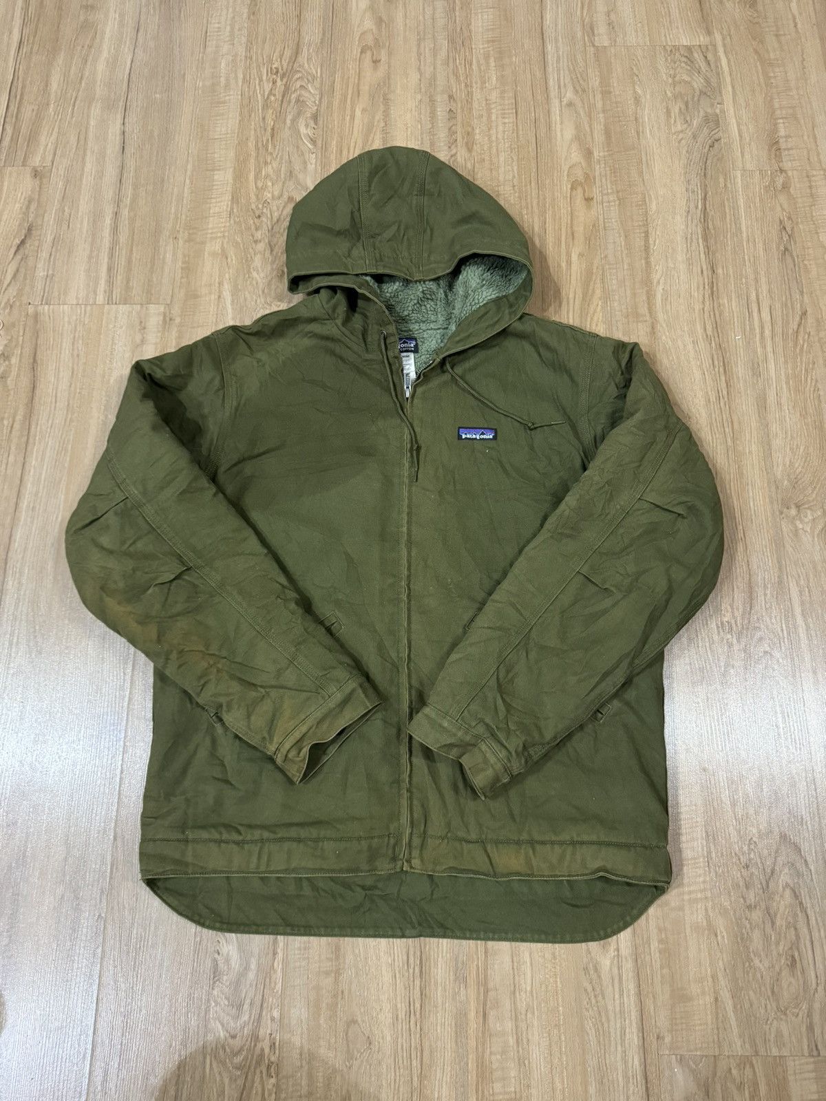 Patagonia PATAGONIA OLIVE GREEN SHERPA JACKET Size US M / EU 48-50 / 2 - 1 Thumbnail