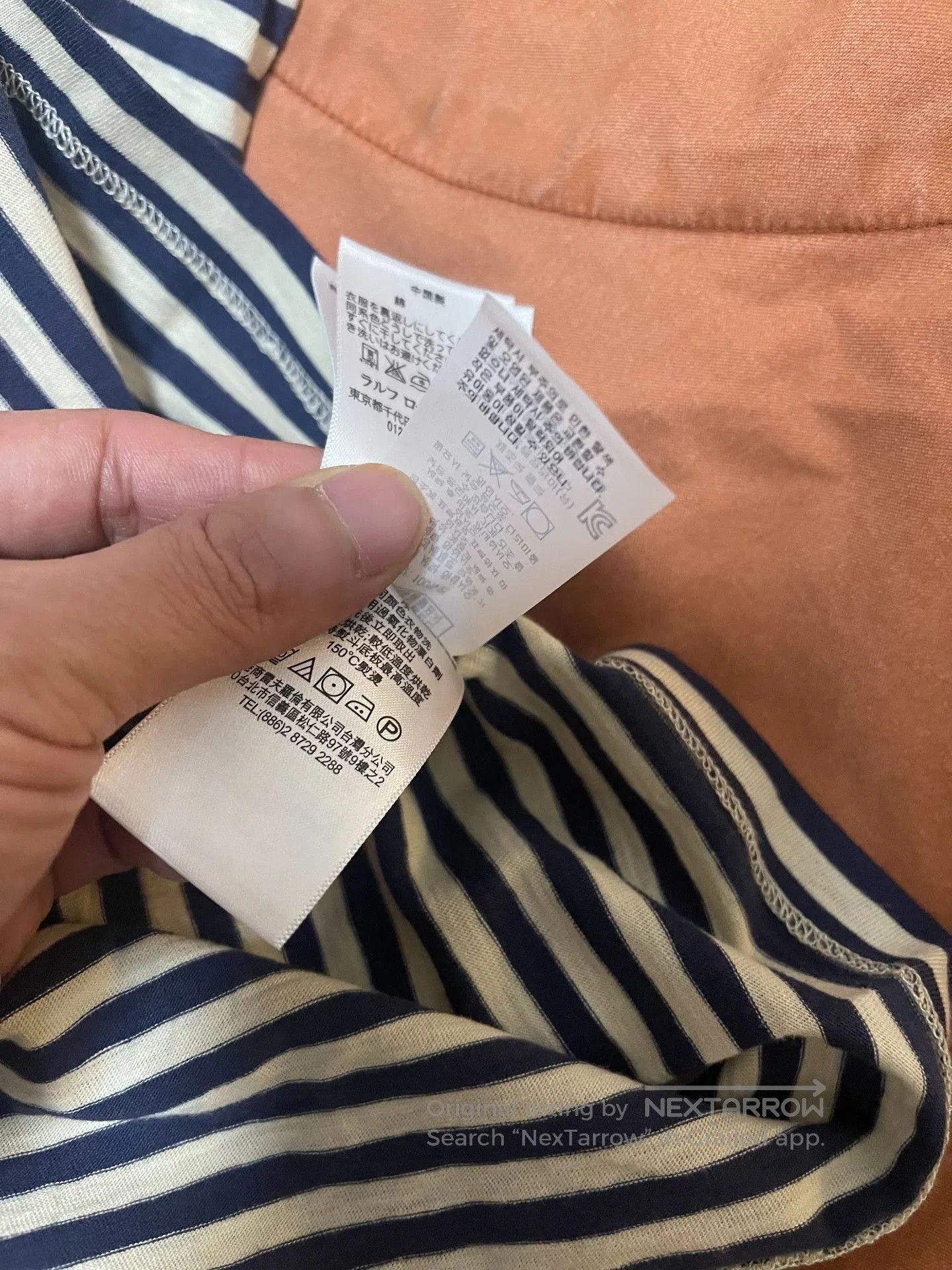 RRL Ralph Lauren RRL Double RL Striped Tee. Size US M / EU 48-50 / 2 - 8 Thumbnail