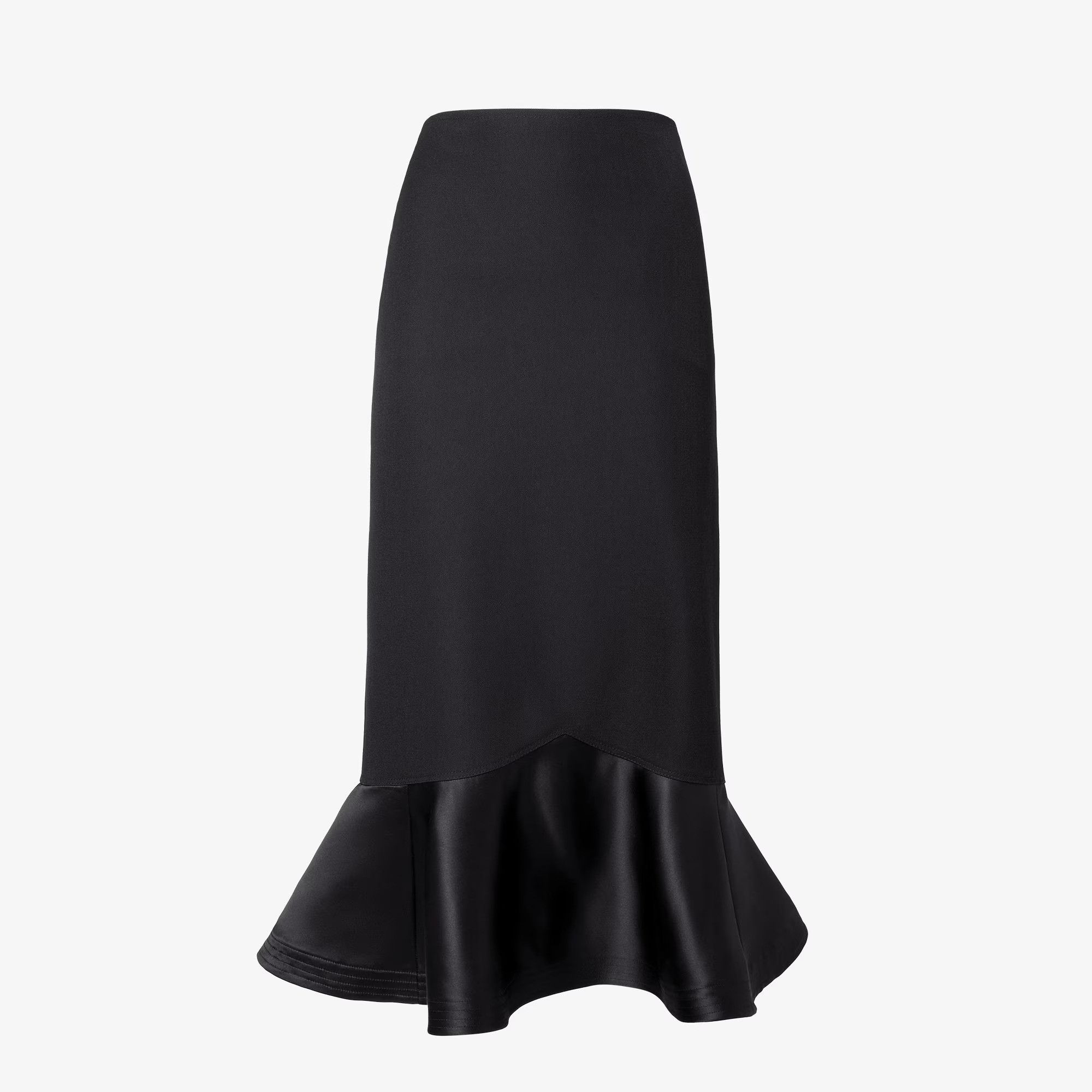 Fendi Fendi Midi Skirt In Grain De Poud tag size 42 Women - USA Duties Paid Size 28" / US 6 / IT 42 - 1 Thumbnail