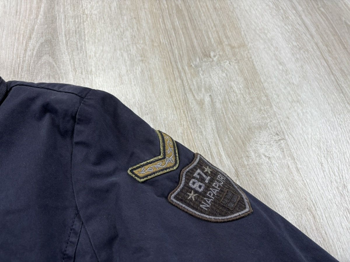 Japanese Brand × Napapijri Womens jacket parka Napapijri Size XS Color Blue Size XS / US 0-2 / IT 36-38 - 6 Thumbnail