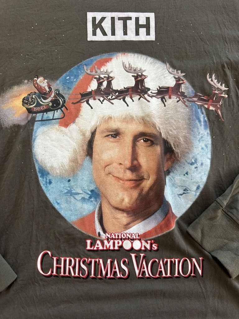 Kith Kith National Lampoon Christmas L/S Tee Pavement Size US XL / EU 56 / 4 - 4 Thumbnail