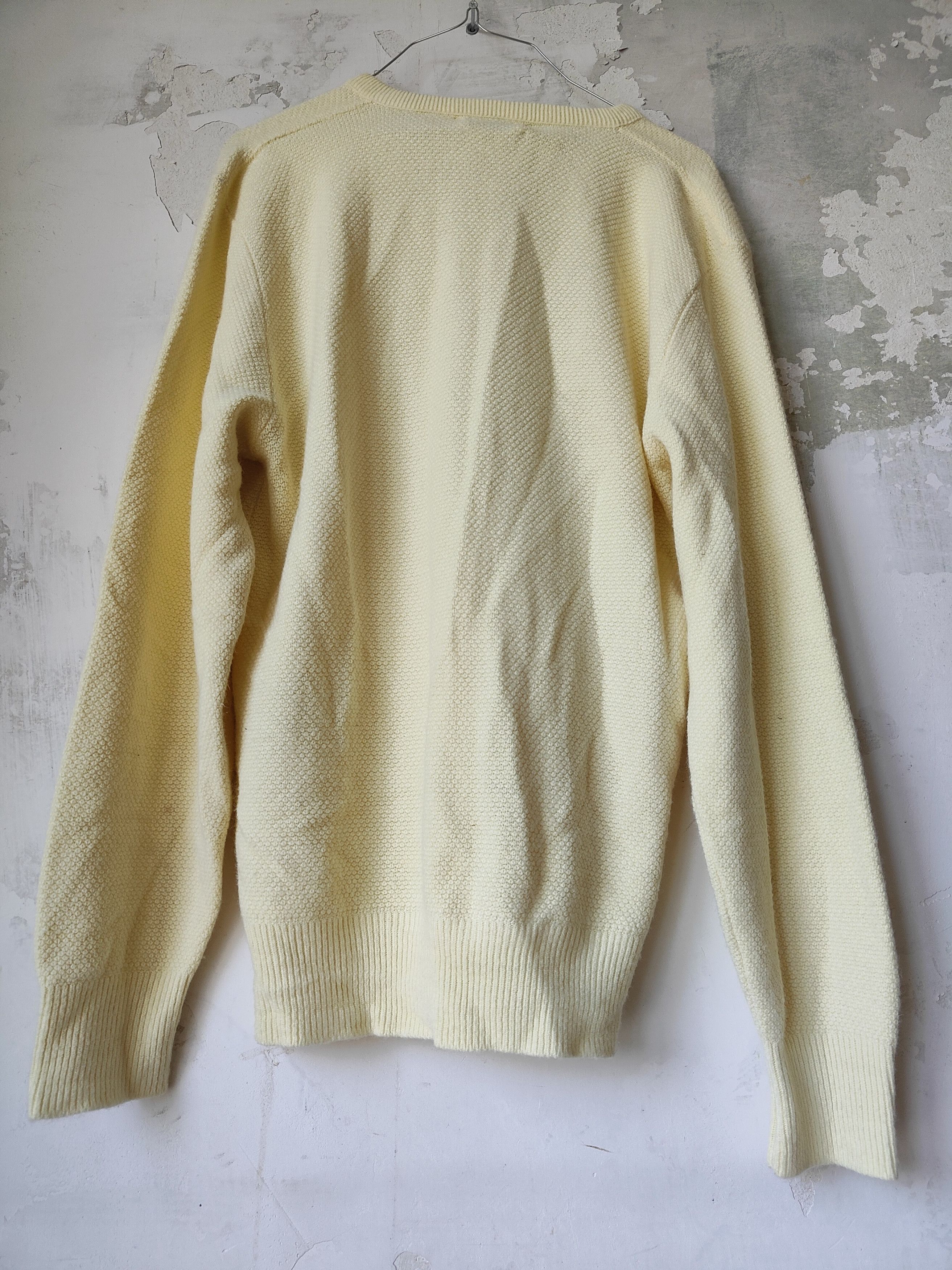 Dior Vintage Christian dior beige yello sweater Size US L / EU 52-54 / 3 - 2 Thumbnail