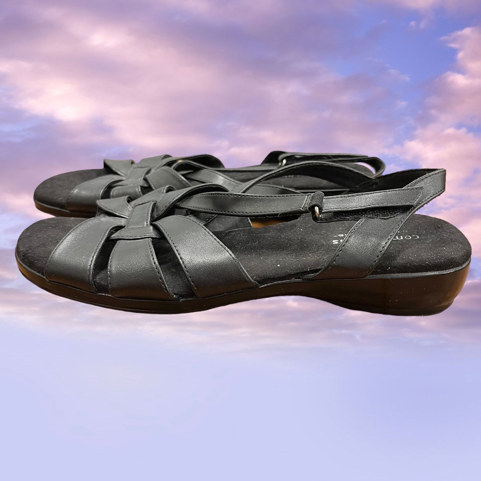 Other Size 38 Comfort Plus By Predictions 1” Heel strappy Sandal Size US 8 / IT 38 - 7 Thumbnail