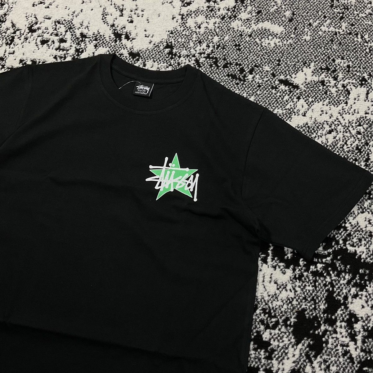 Stussy Stussy tee black Size US L / EU 52-54 / 3 - 4 Thumbnail