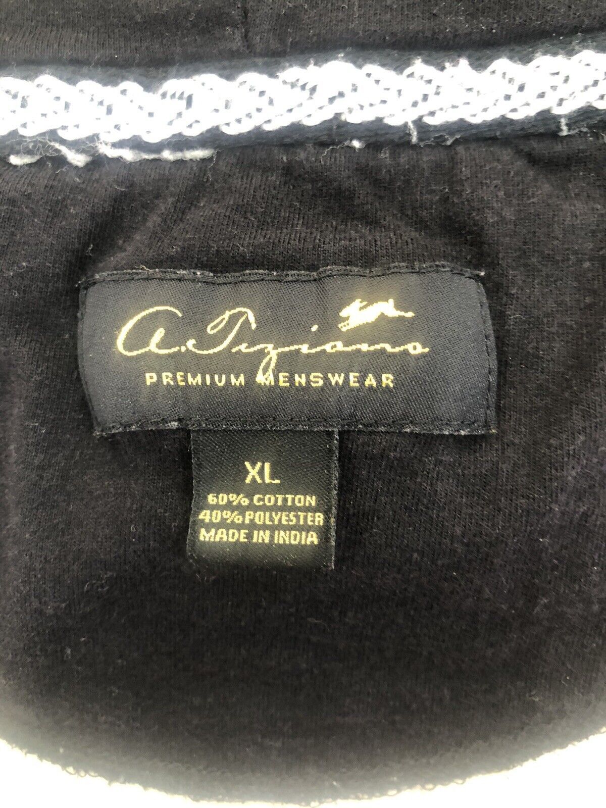 Other A. Tiziano quilted cotton jersey sweatshirt zip hoodie Size US XL / EU 56 / 4 - 9 Thumbnail