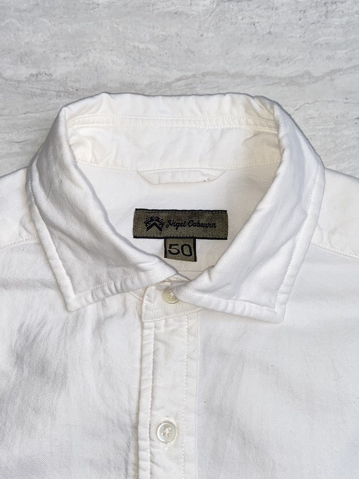 Nigel Cabourn NIGEL COBOURN White Shirt Size US M / EU 48-50 / 2 - 11 Thumbnail