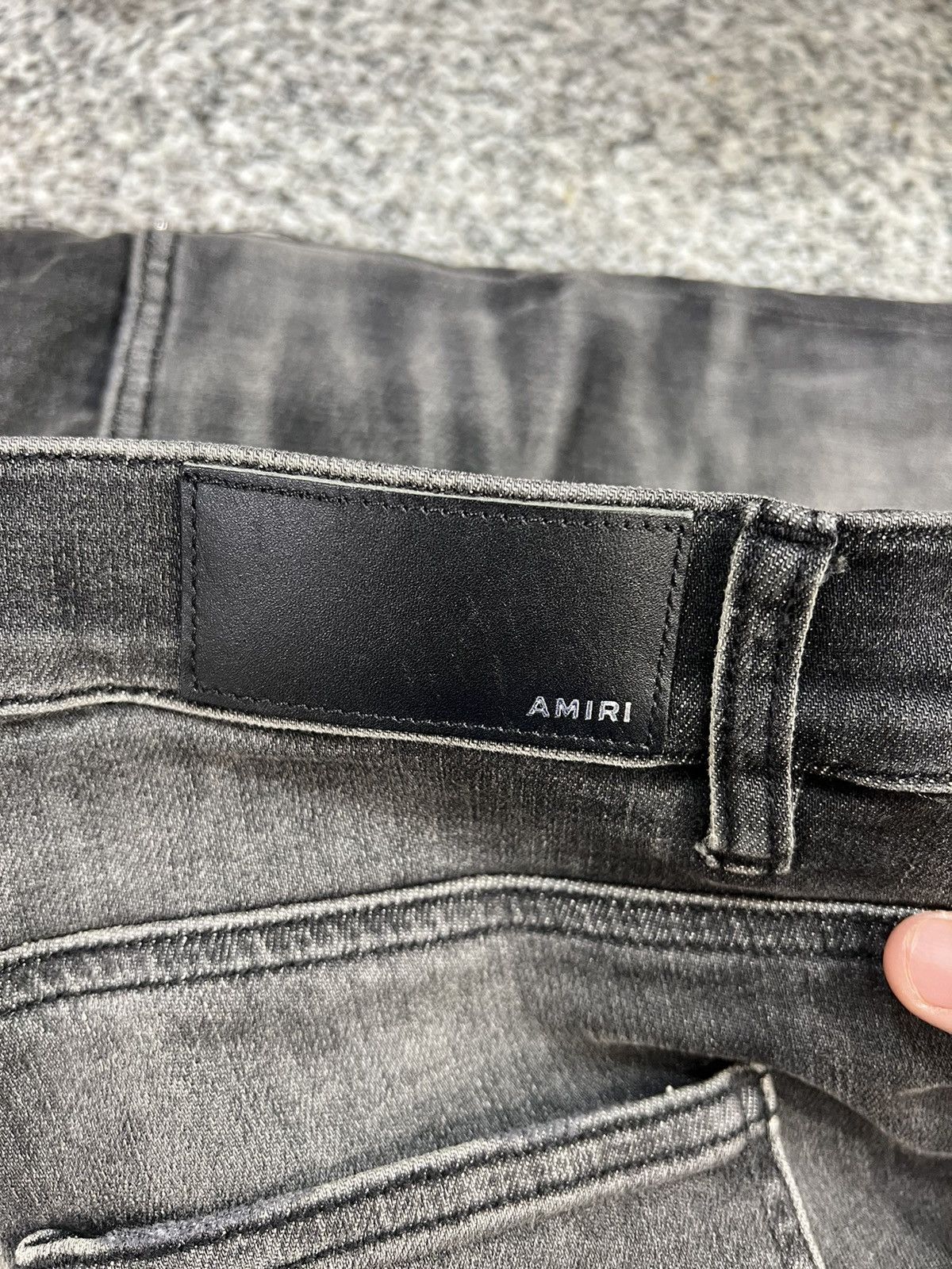 Amiri Amiri Jean Black Size US 33 - 5 Thumbnail