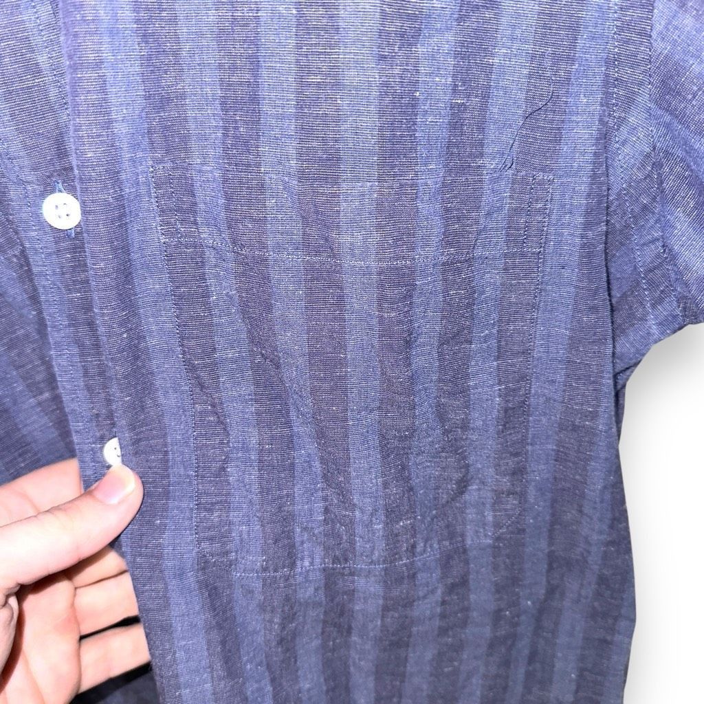 Other Portland Dry Goods Navy Striped S/S Cotton & Cashmere Guayab Size US M / EU 48-50 / 2 - 4 Thumbnail