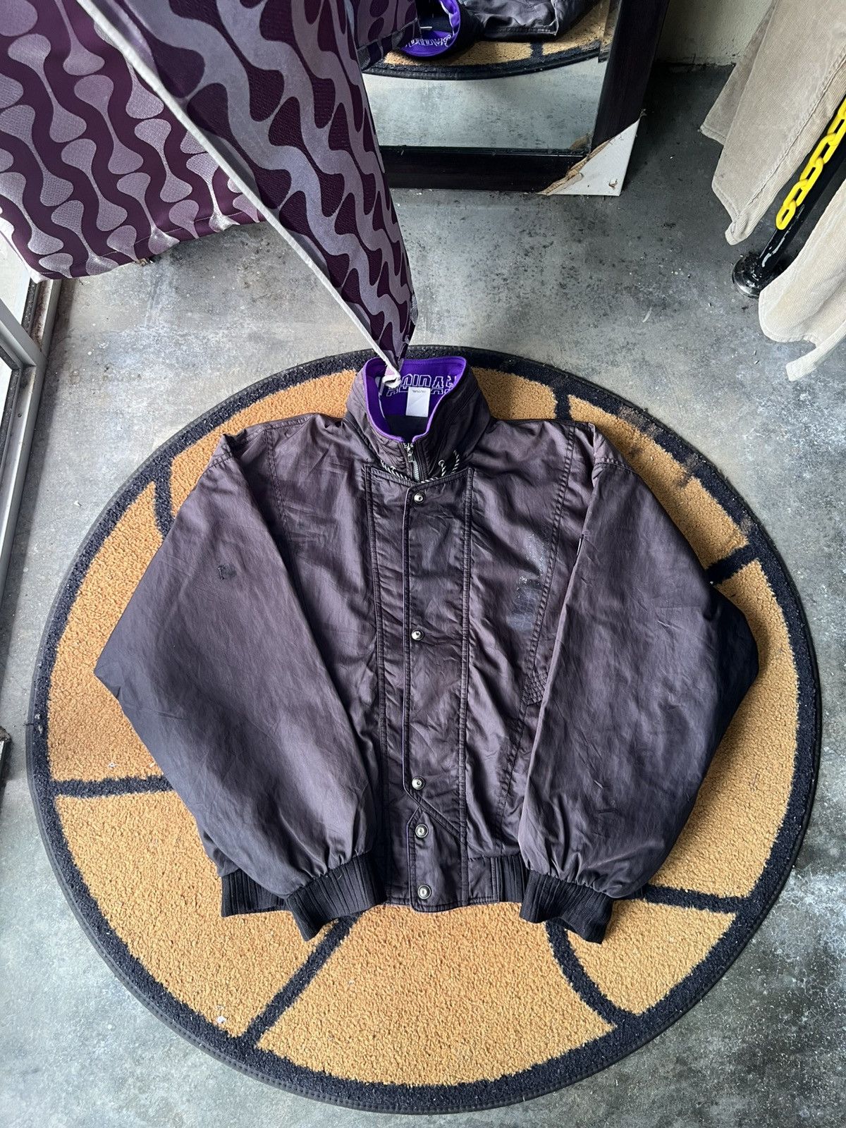 Adidas 🔥Sun Faded Vintage Adidas Descente Jacket Size US XL / EU 56 / 4 - 1 Thumbnail