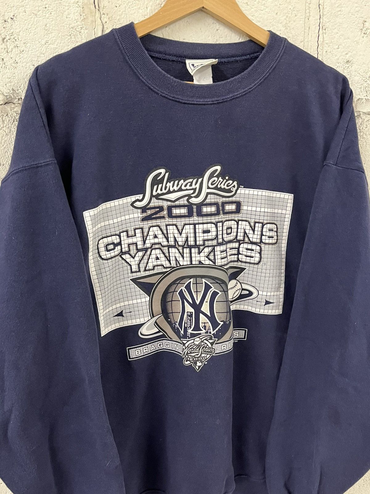 New York Yankees NY Yankees vintage Lee sports boxy fit crewneck sports 90s Size US L / EU 52-54 / 3 - 4 Thumbnail