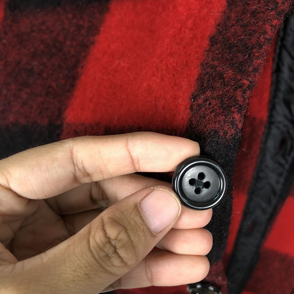 Vintage 🔥VINTAGE WORK JACKET WOOLRICH MADE IN USA TARTAN DESIGN Size US M / EU 48-50 / 2 - 18 Thumbnail