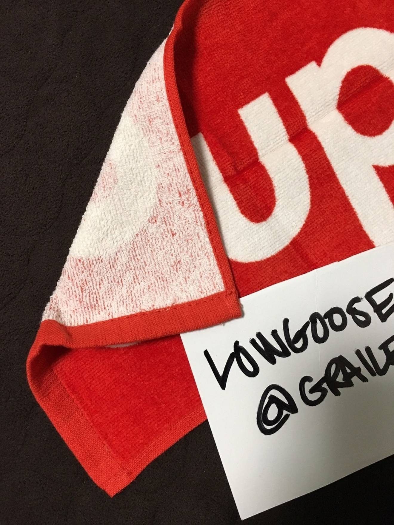 Supreme 🔥 Supreme Towel Red Box Logo New DS Japan Limited Size ONE SIZE - 7 Thumbnail