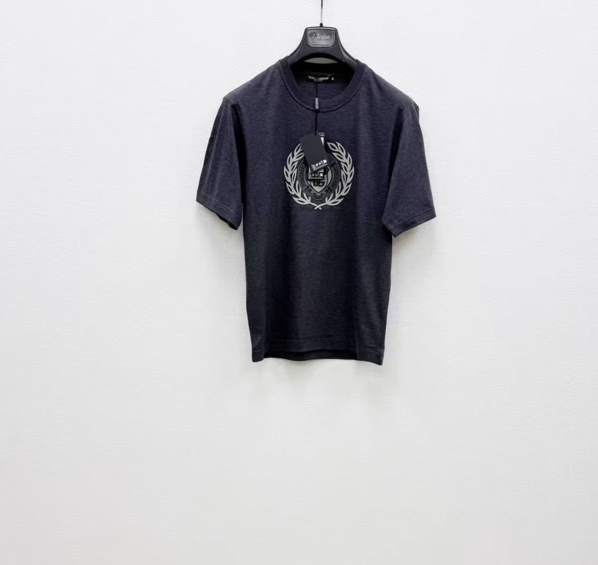 Dolce & Gabbana Black Short Sleeve Graphic T-Shirt Size US S / EU 44-46 / 1 - 1 Thumbnail