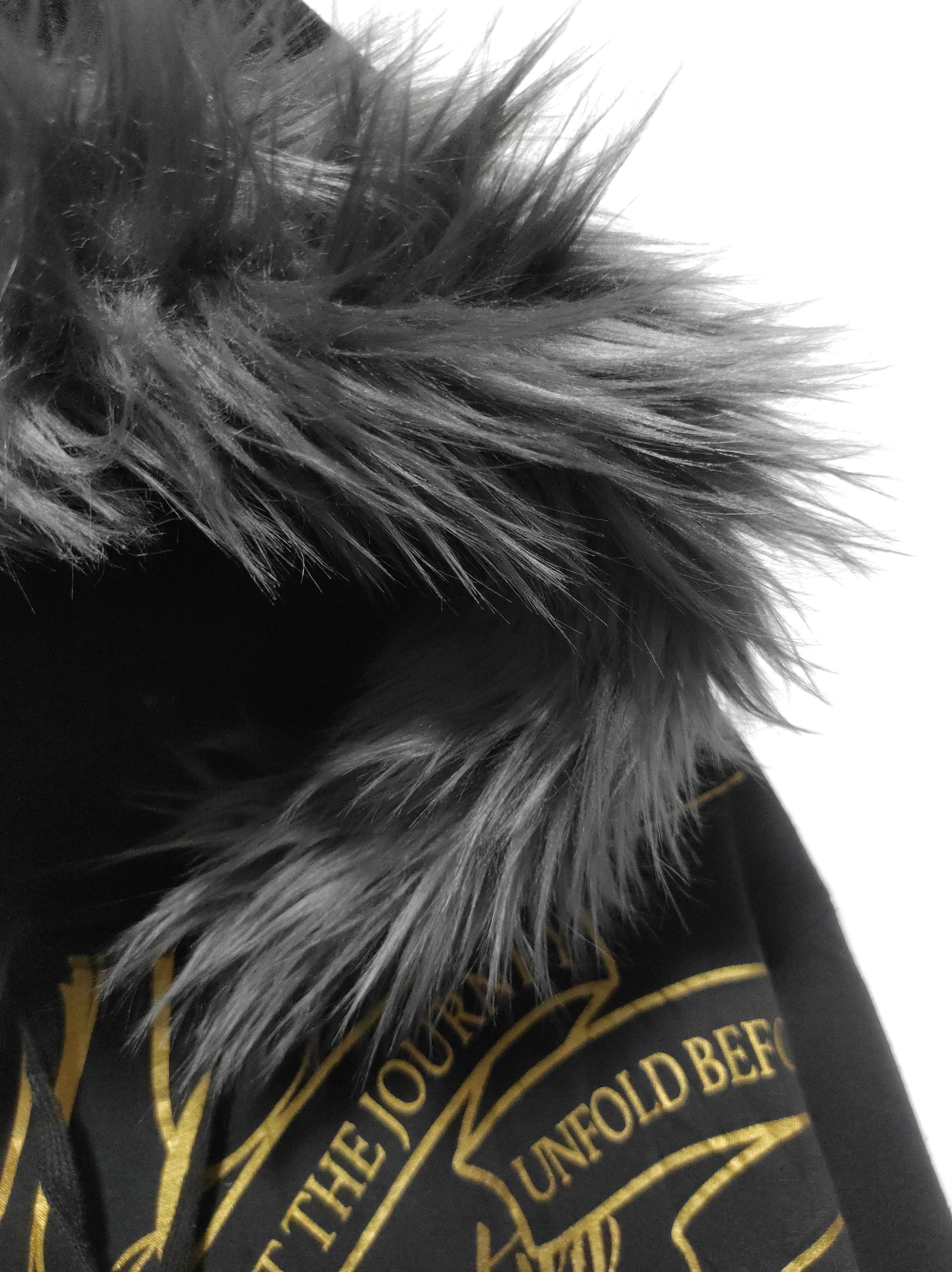 If Six Was Nine Manhole Black Fur Hooded Size US XL / EU 56 / 4 - 4 Thumbnail