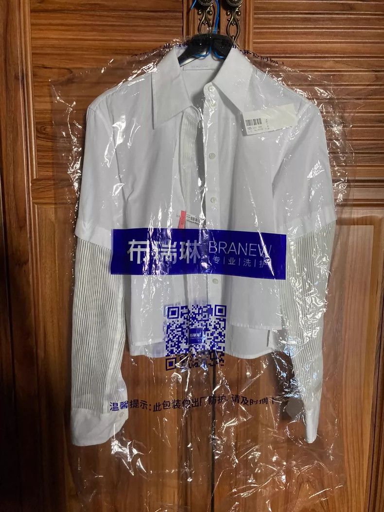 Helmut Lang HELMUT LANG white shirts Size XS / US 0-2 / IT 36-38 - 1 Thumbnail