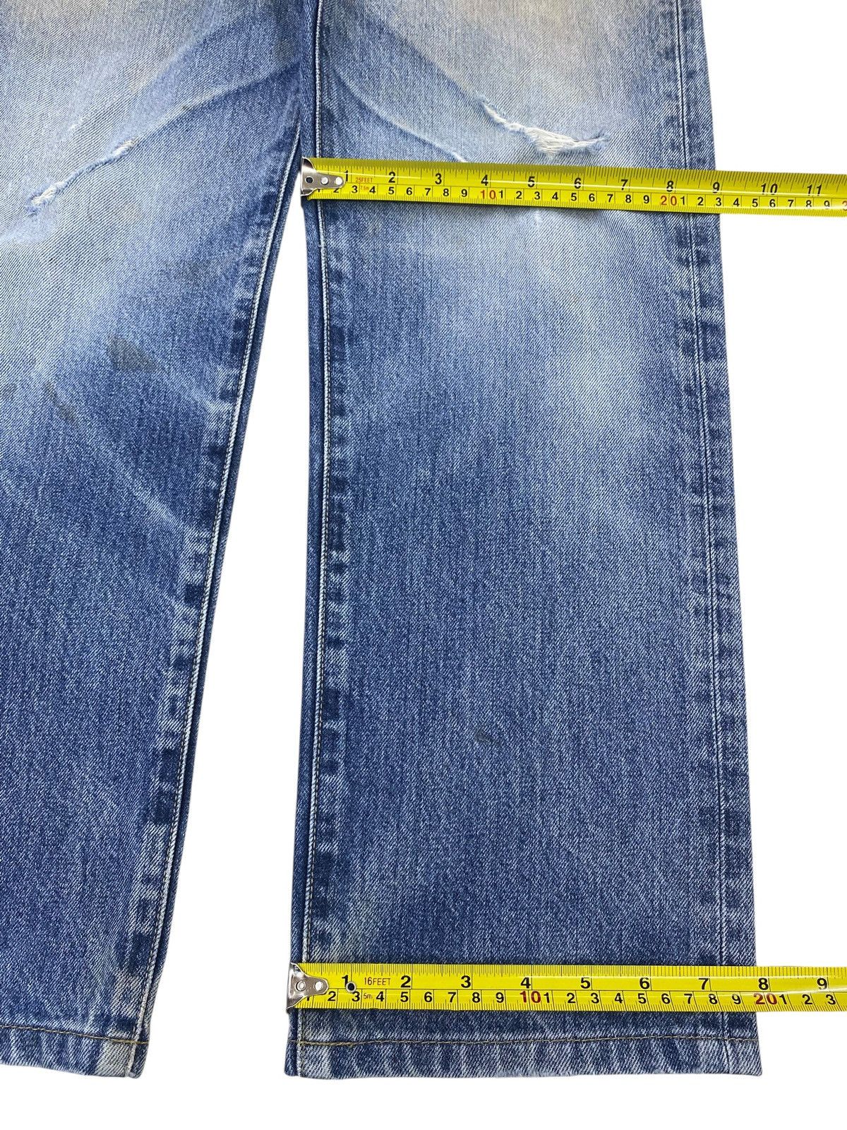 Uniqlo Uniqlo Rusty Faded Wash Style Ripped Jeans Size US 30 / EU 46 - 6 Thumbnail