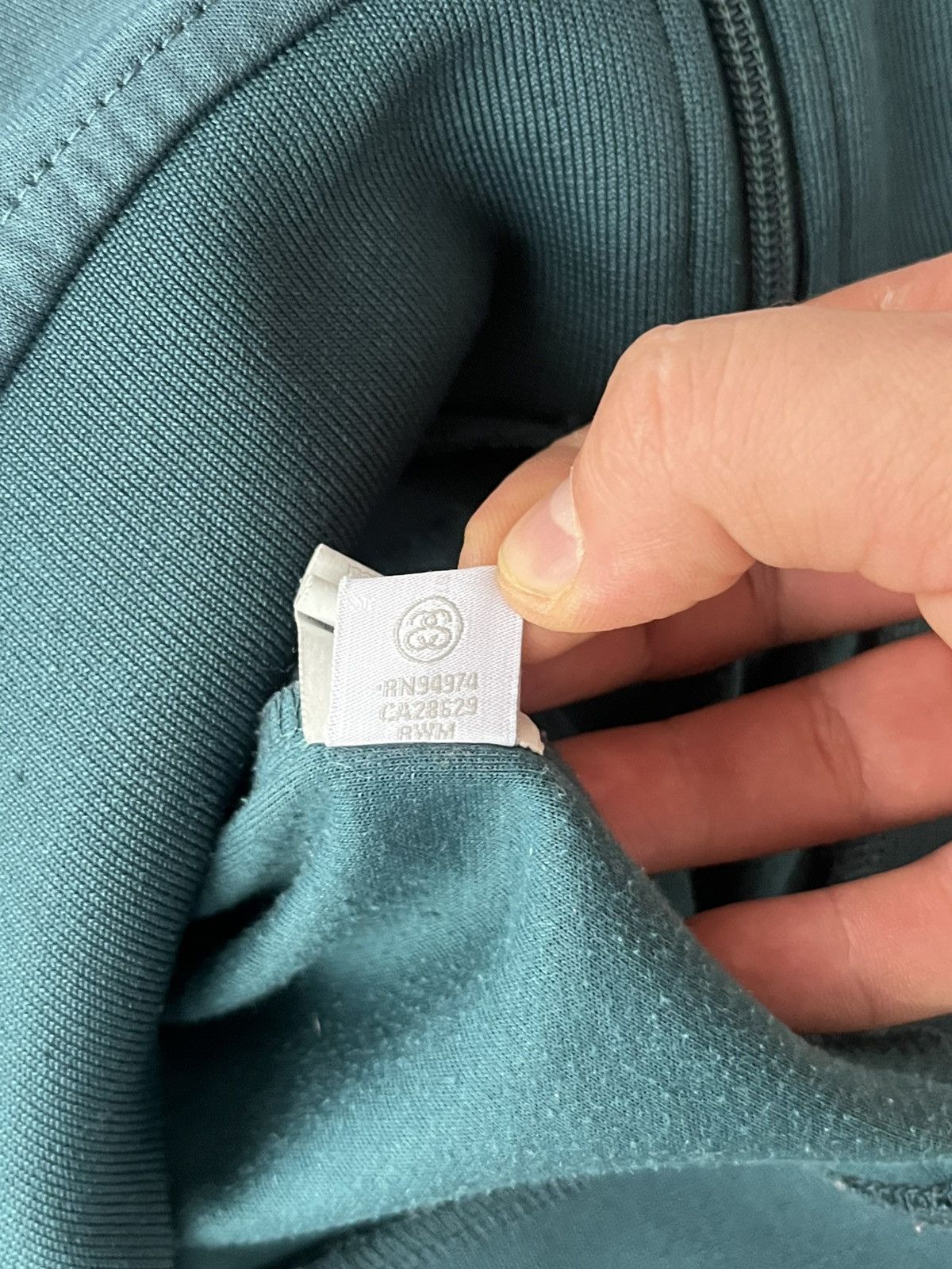 Stussy Vintage Zip Pullover Stussy Mini Logo Streetwear Size US L / EU 52-54 / 3 - 10 Thumbnail