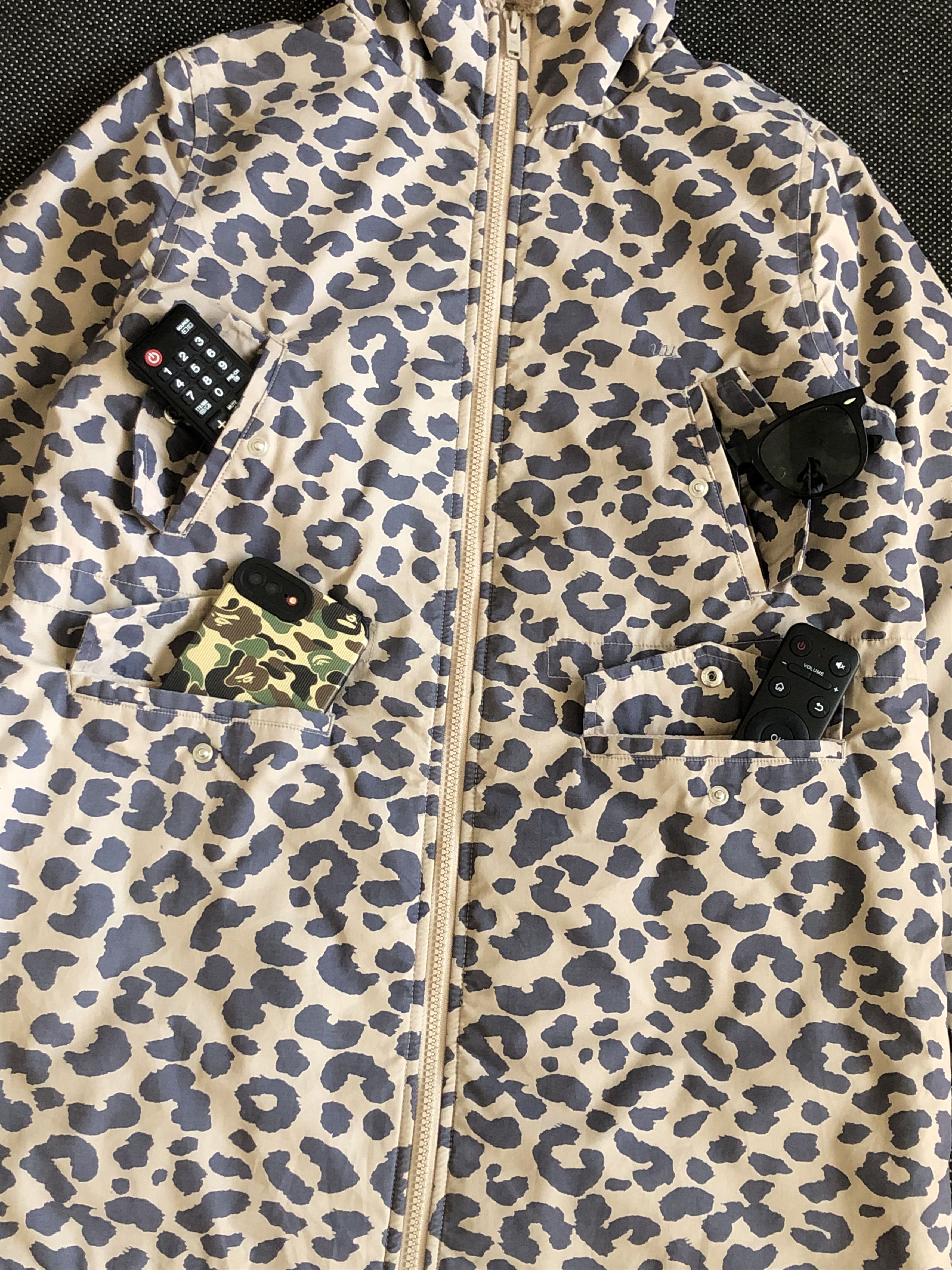 Undercover × Uniqlo UNDERCOVER UNIQLO “UU” LEOPARD FISHTAIL PARKA Size S / US 4 / IT 40 - 6 Thumbnail