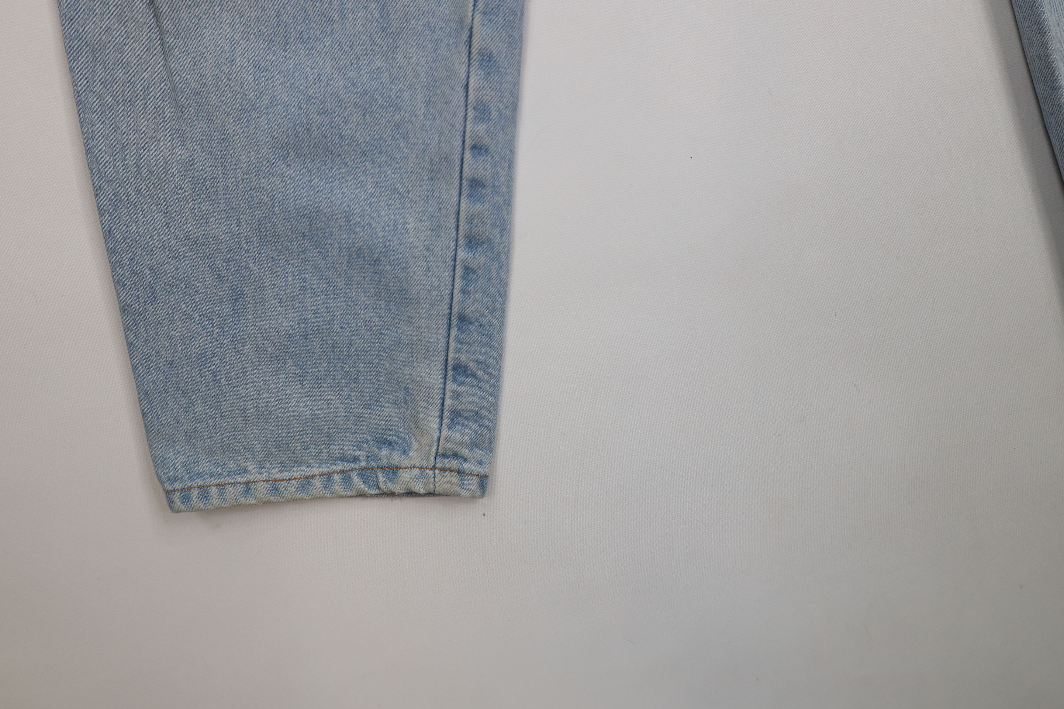 Vintage Vintage 80s 90s Streetwear Tapered Leg Denim Jeans Blue Size 32" / US 10 / IT 46 - 5 Thumbnail
