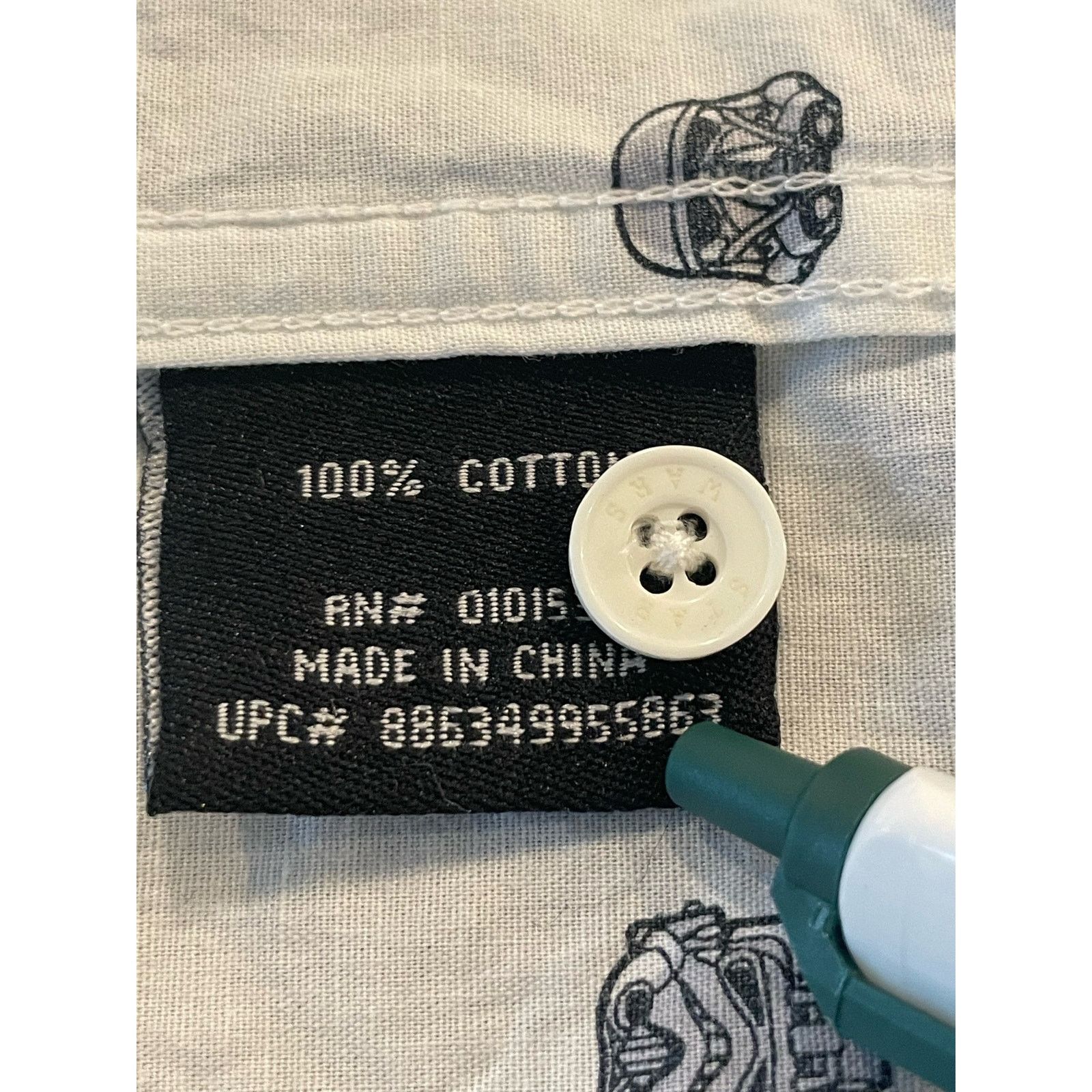 Star Wars Star Wars White Reverse Stormtrooper Print SM 100% Cotton Size US S / EU 44-46 / 1 - 6 Thumbnail