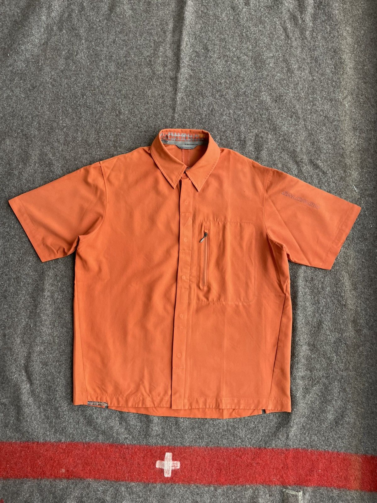 Salomon Salomon Short Sleeve Shirt Size US M / EU 48-50 / 2 - 1 Thumbnail