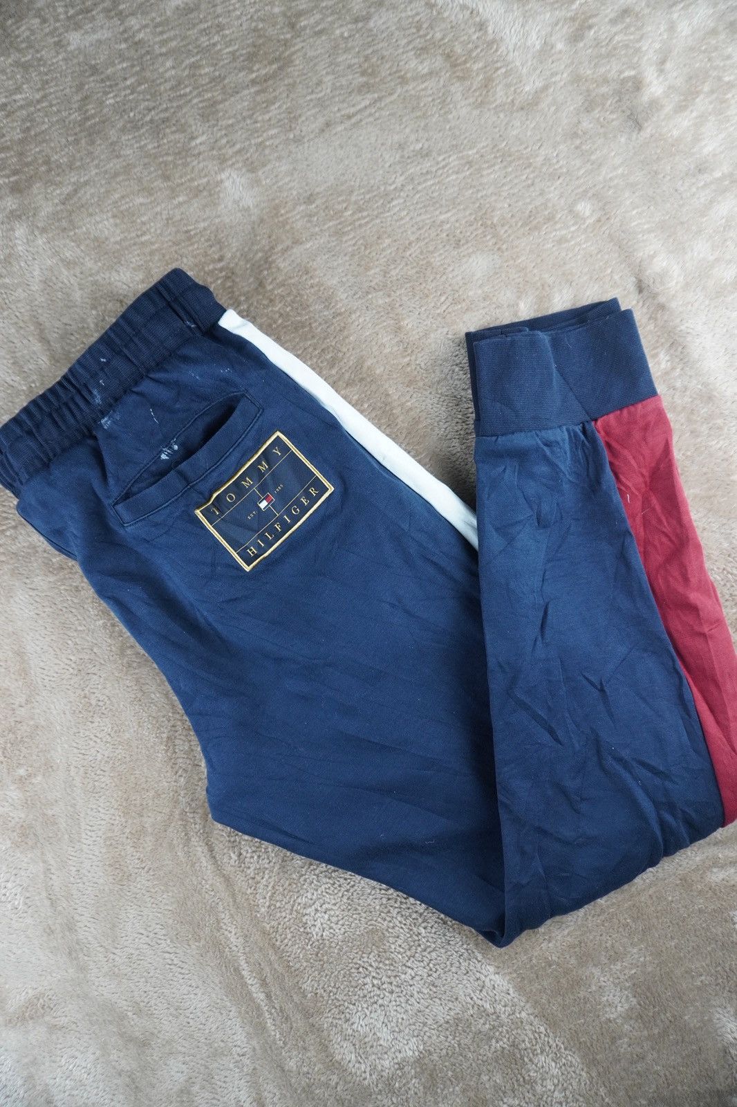 Tommy Hilfiger Tommy Hilfiger sweatpants multicolor jogger mens Size L Size US 31 - 1 Thumbnail