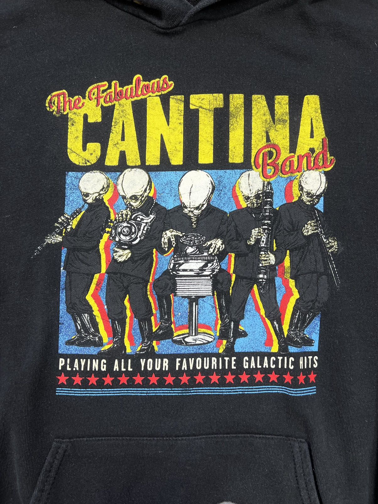 Star Wars × Vintage Hoodie Star Wars Cantina Band Vintage Black Size US L / EU 52-54 / 3 - 3 Thumbnail
